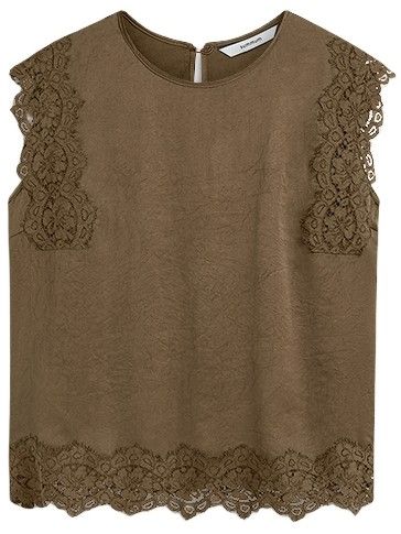 SUMMUM - BLOUSE - Bruin