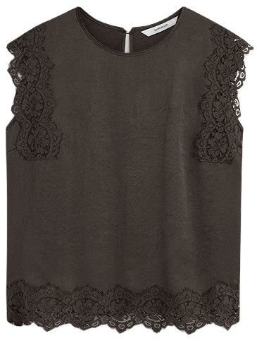 SUMMUM - BLOUSE - Bruin