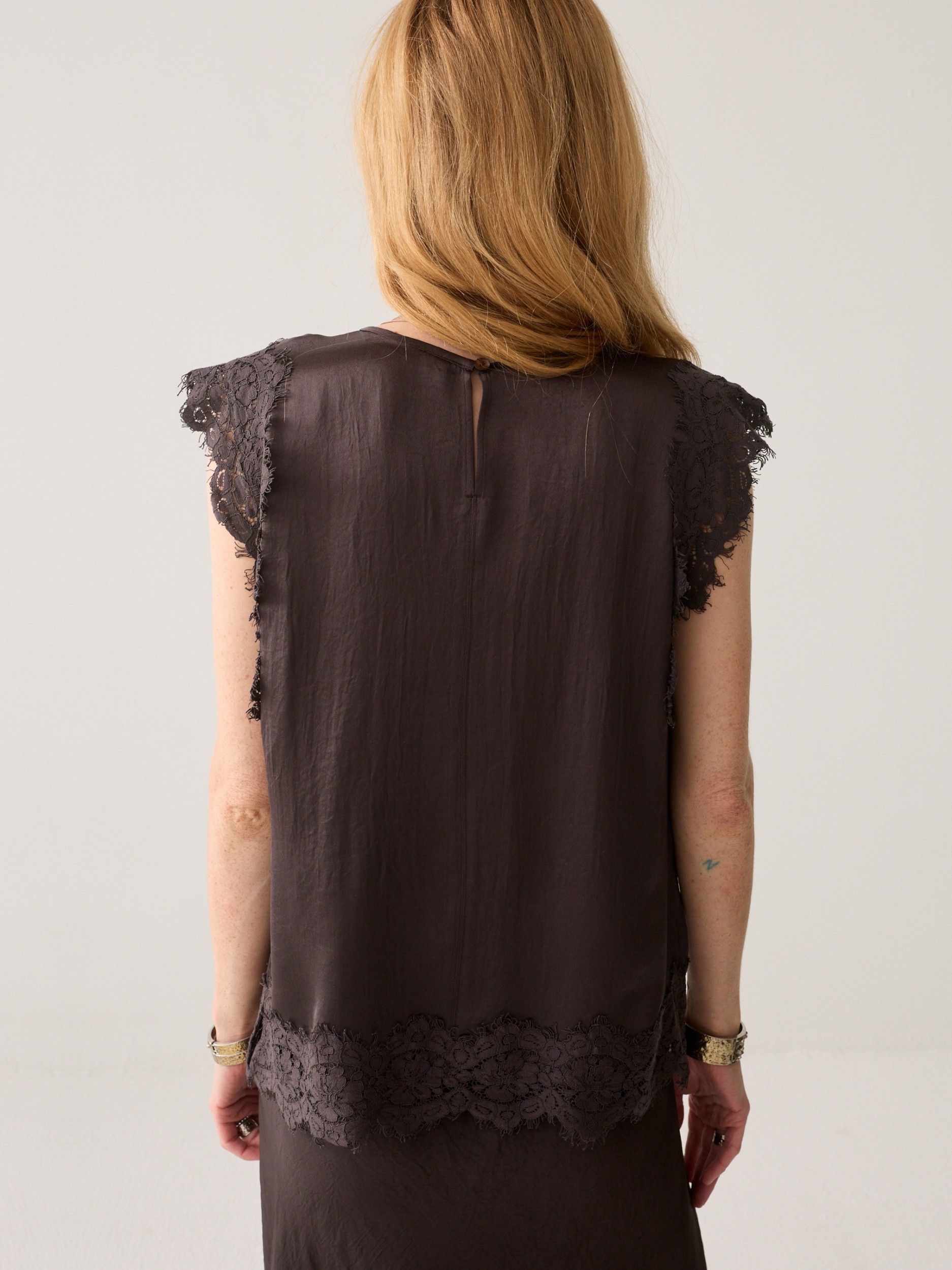 SUMMUM - BLOUSE - Bruin