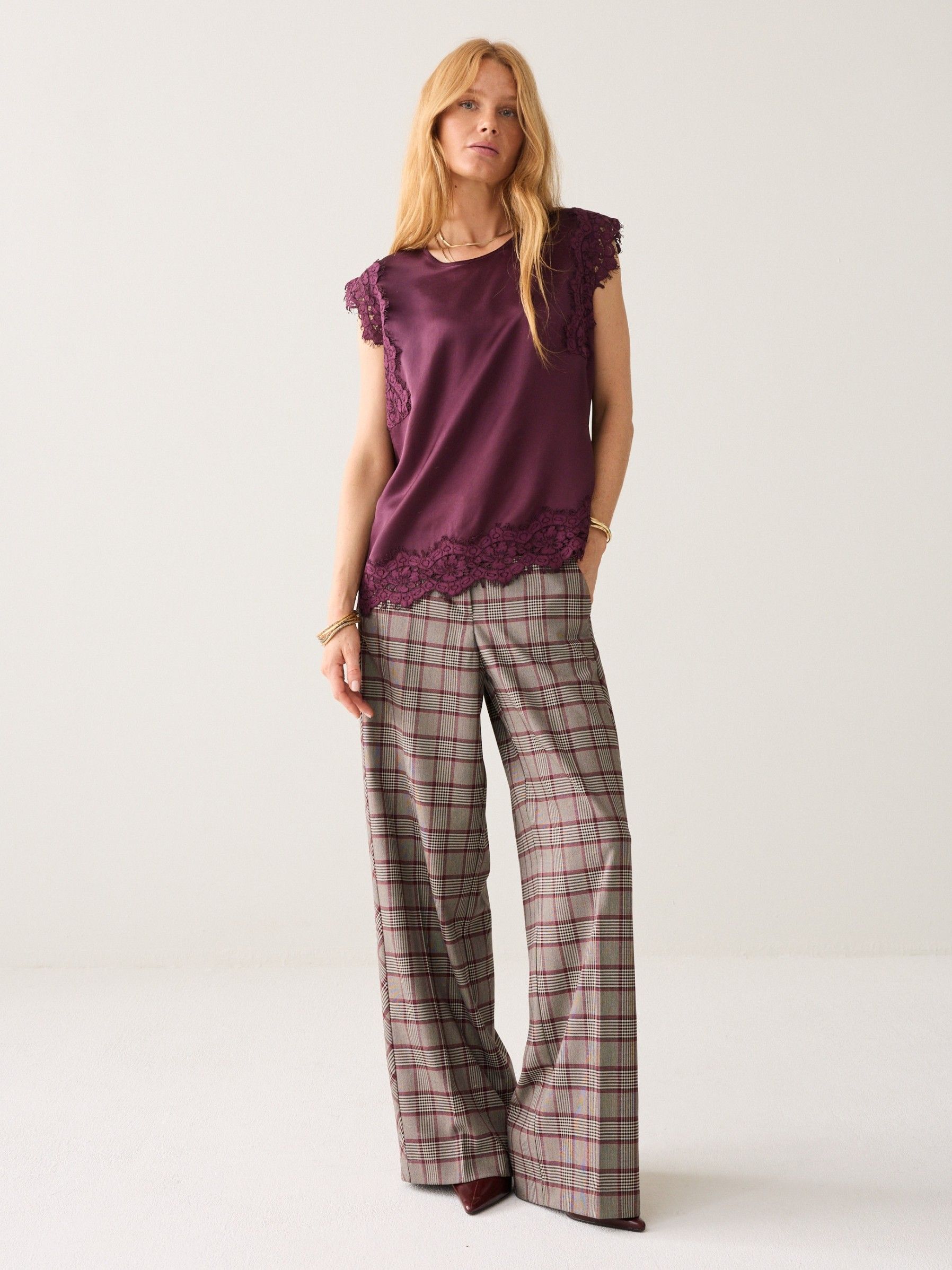 SUMMUM - BLOUSE - Rood