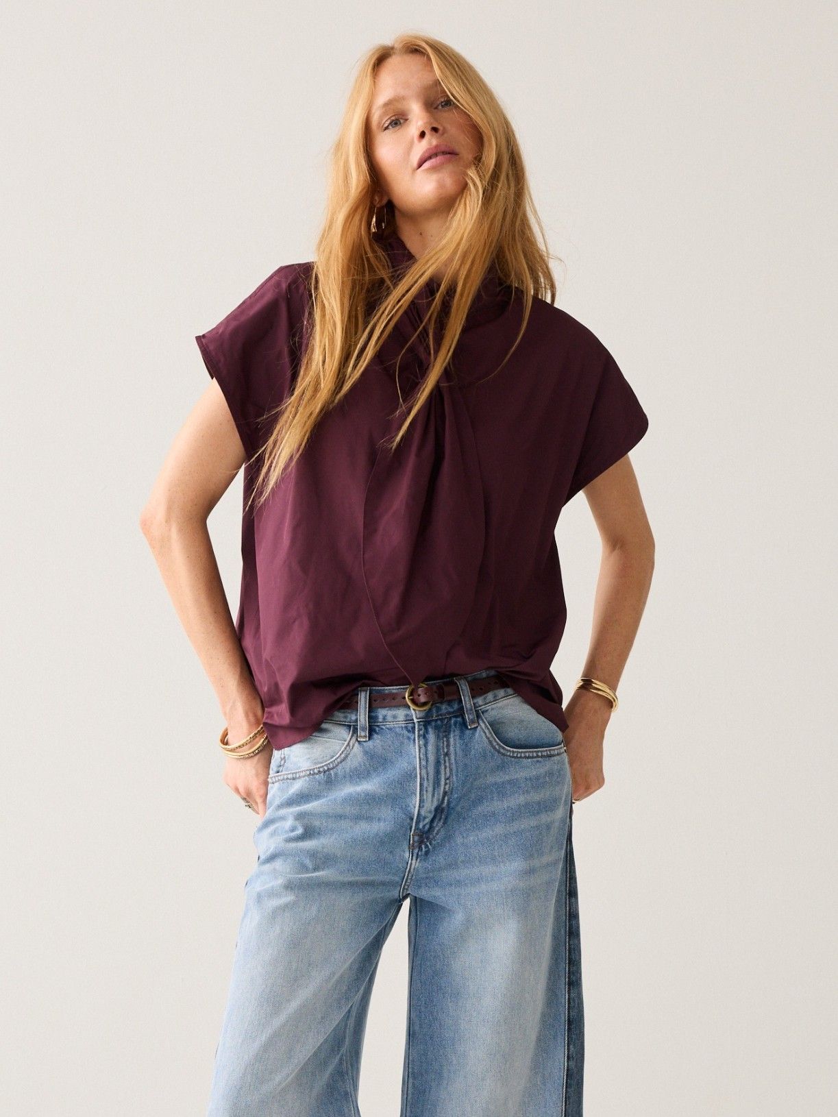 SUMMUM - BLOUSE - Rood