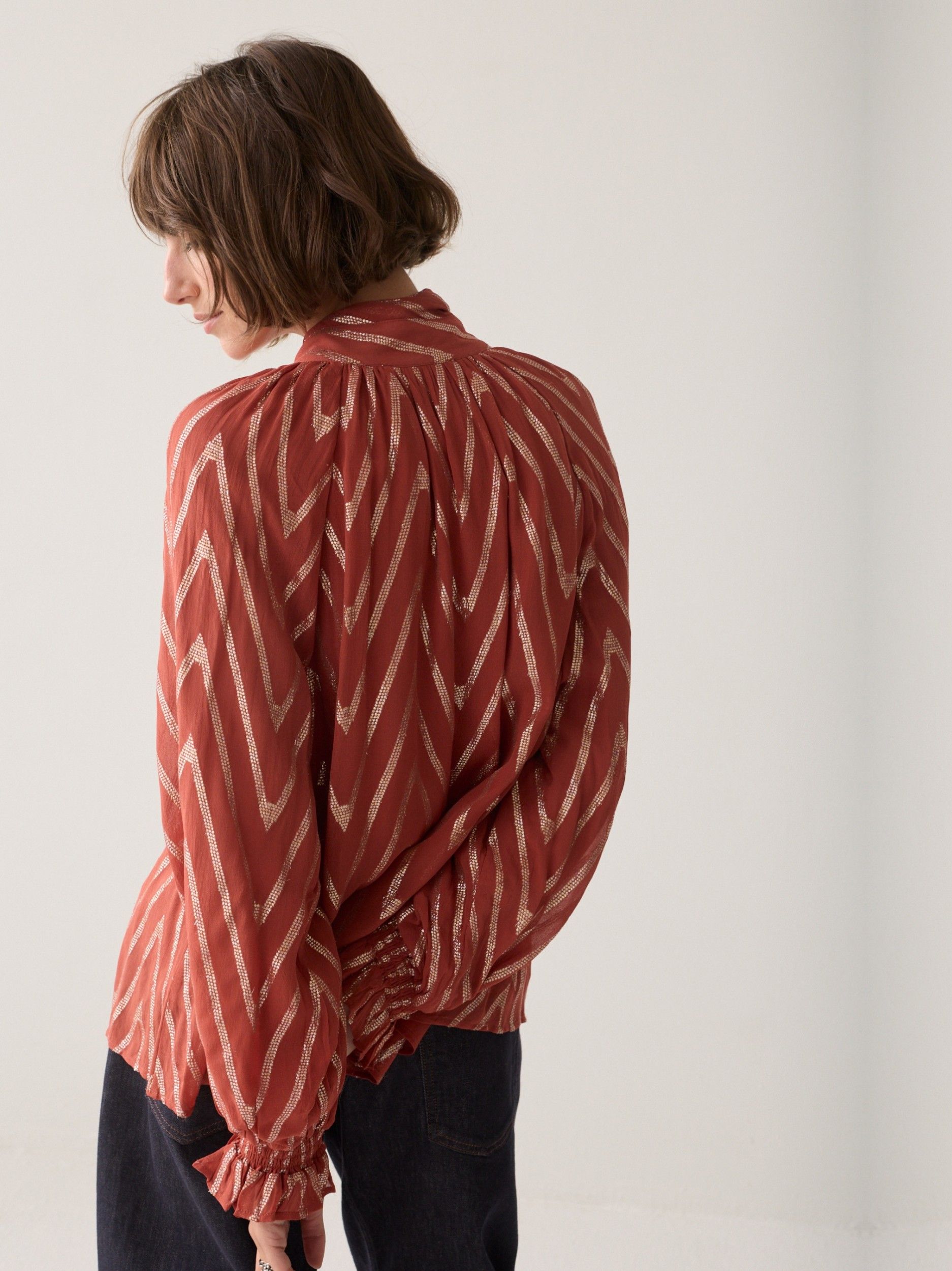 SUMMUM - BLOUSE - Oranje