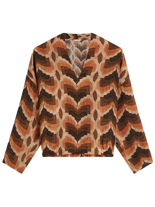 SUMMUM - BLOUSE - Oranje