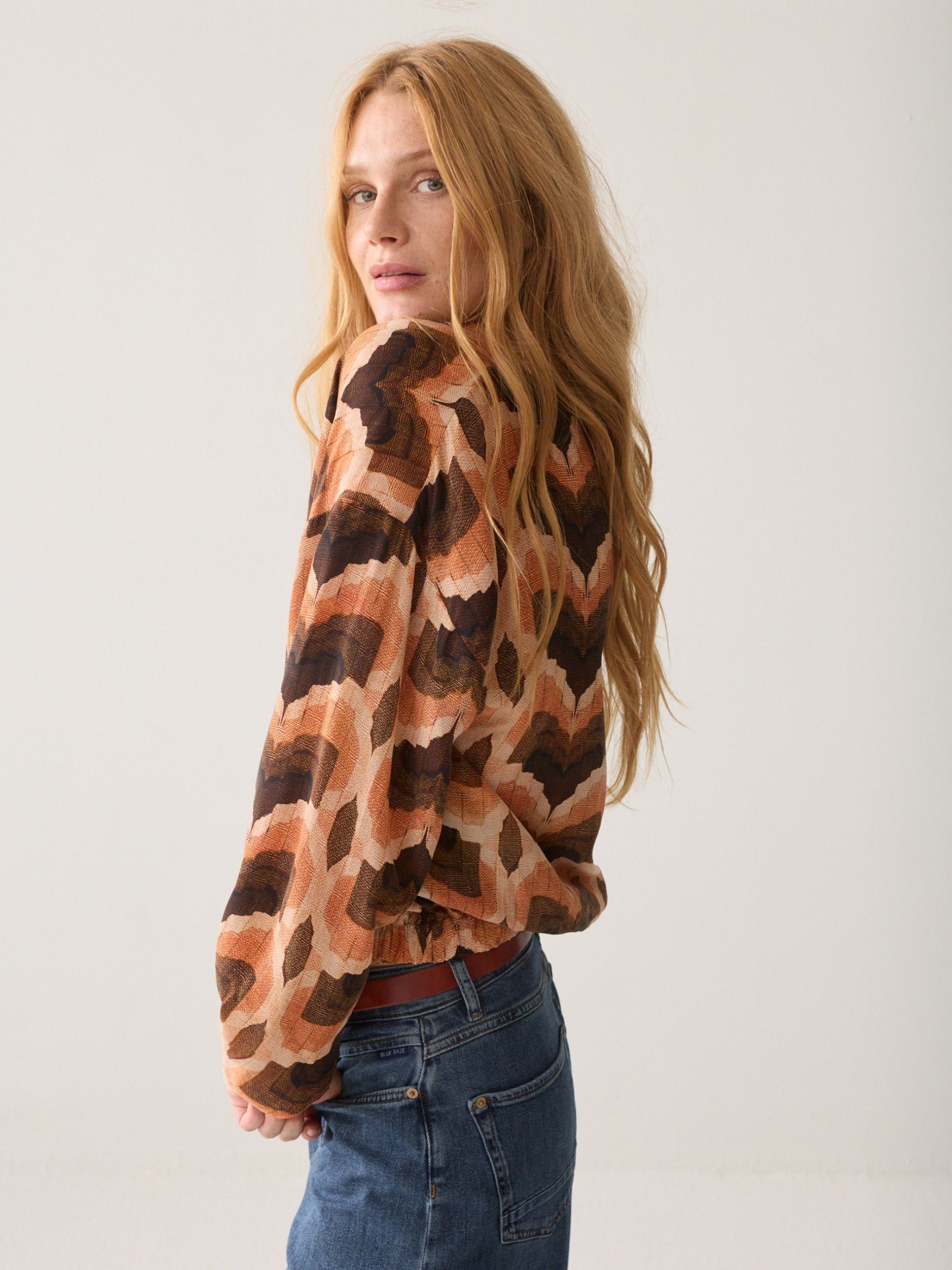 SUMMUM - BLOUSE - Oranje