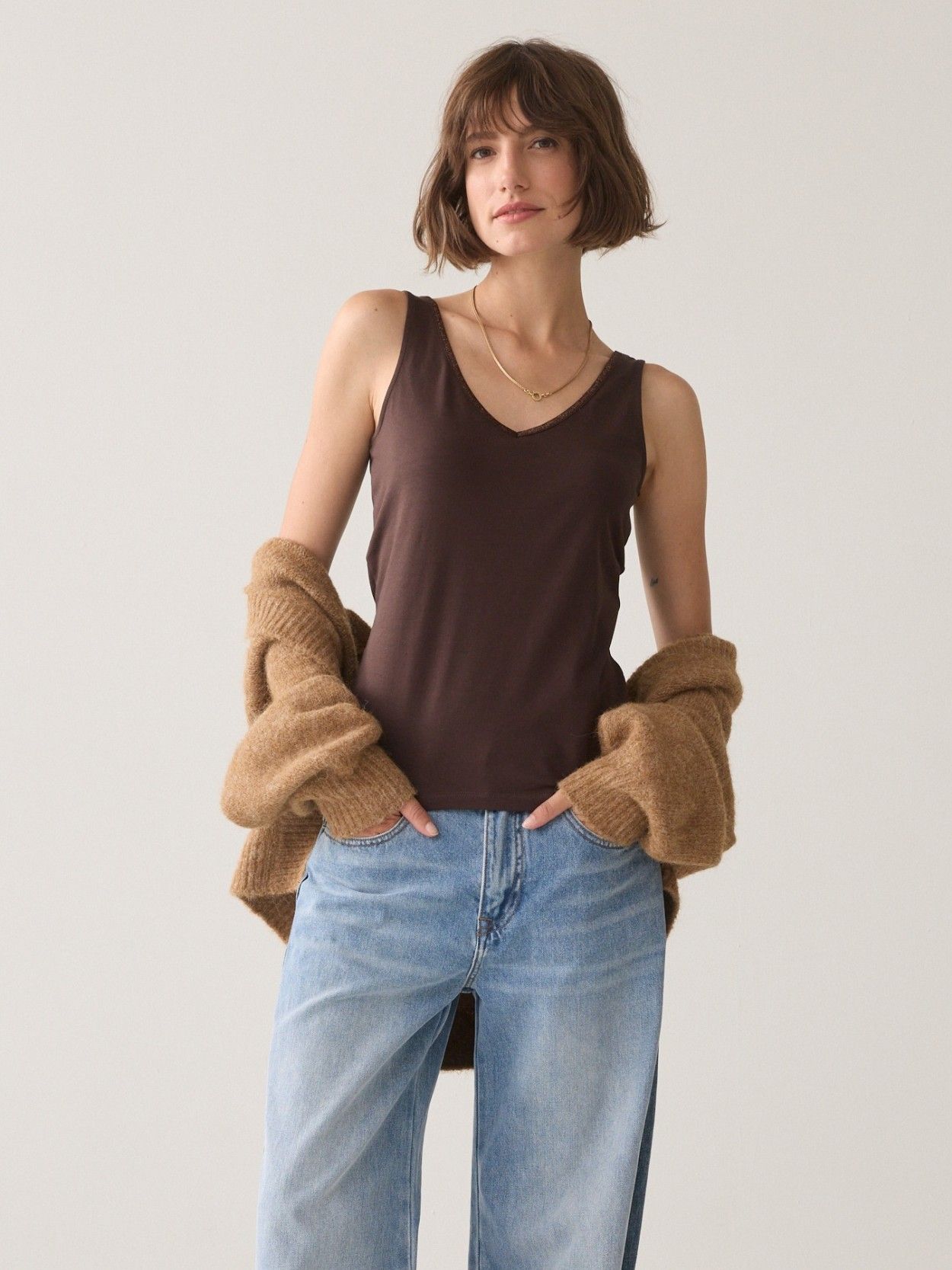 SUMMUM - SHIRT - Bruin