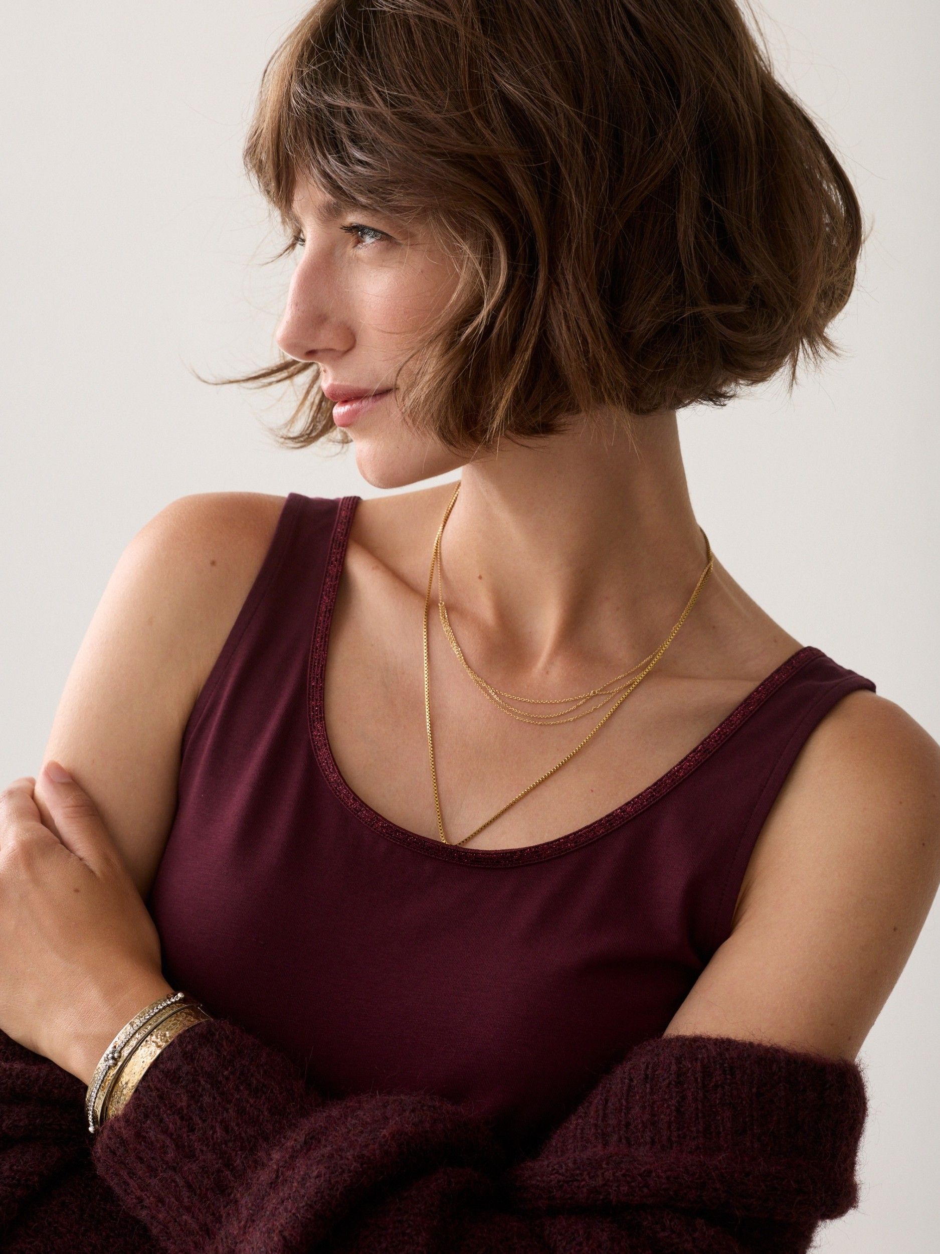 SUMMUM - SHIRT - Rood