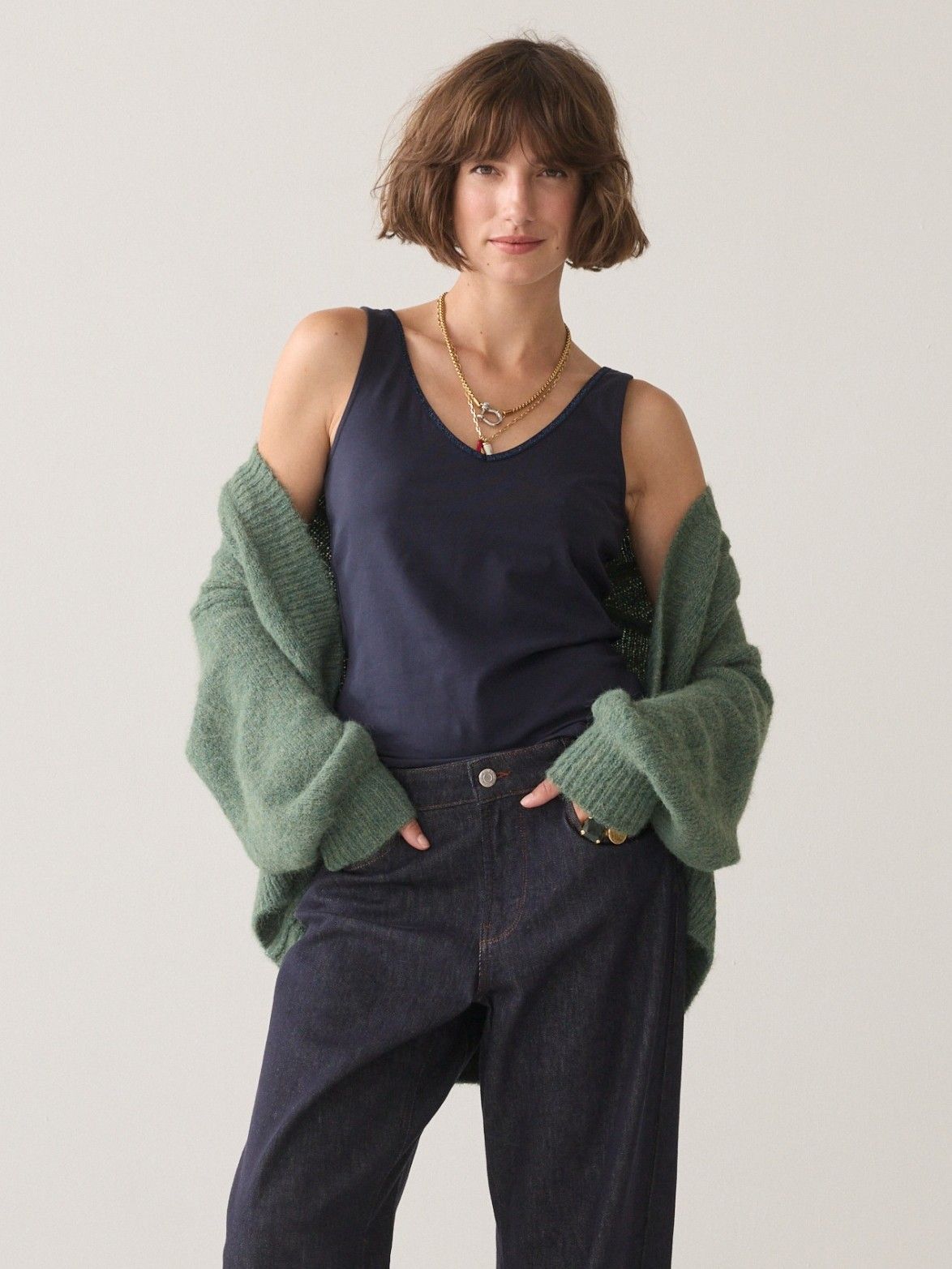 SUMMUM - SHIRT - Blauw