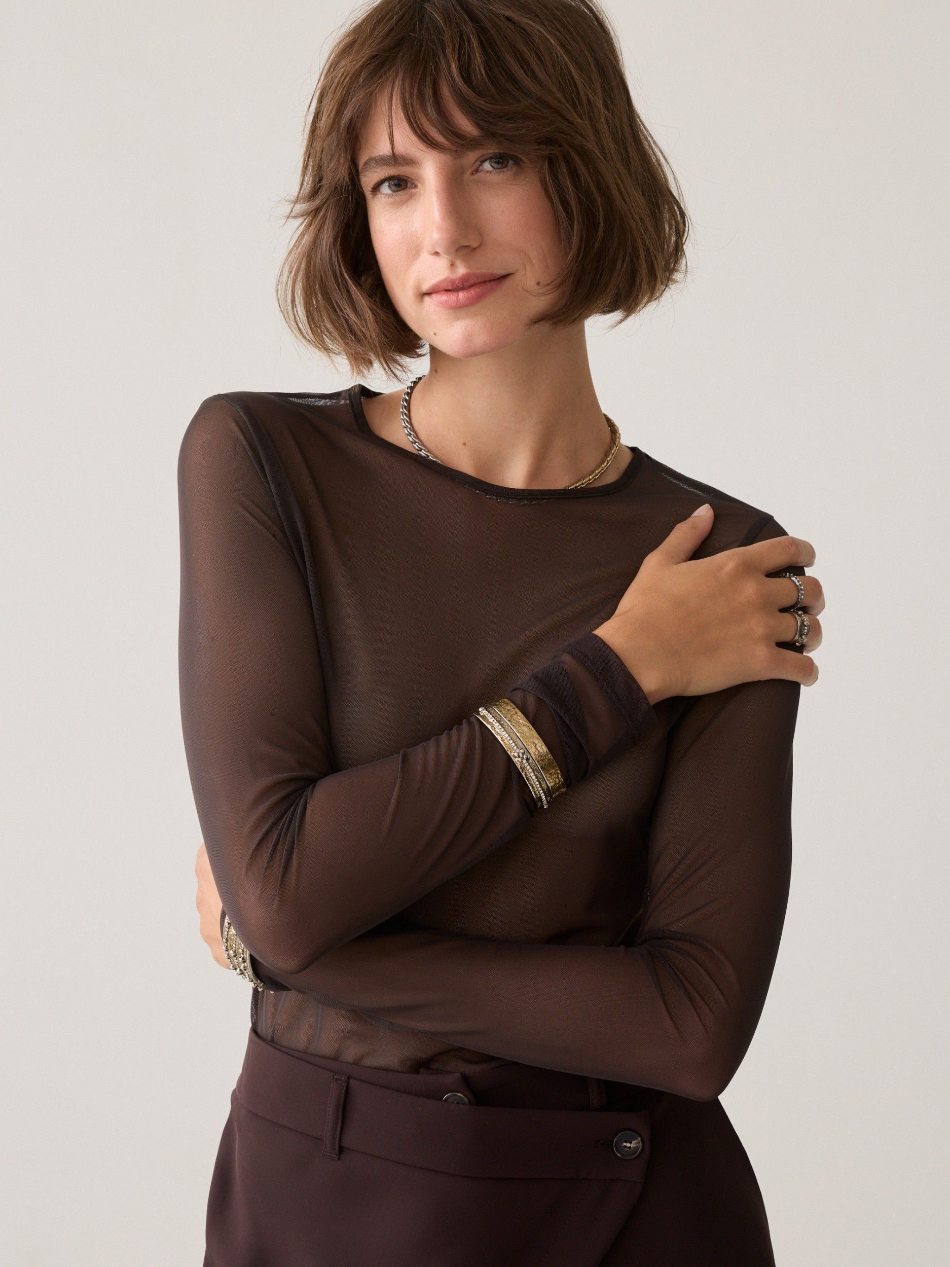 SUMMUM - SHIRT - Bruin