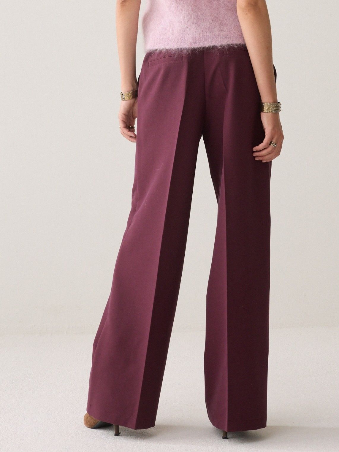SUMMUM - BROEK - Rood