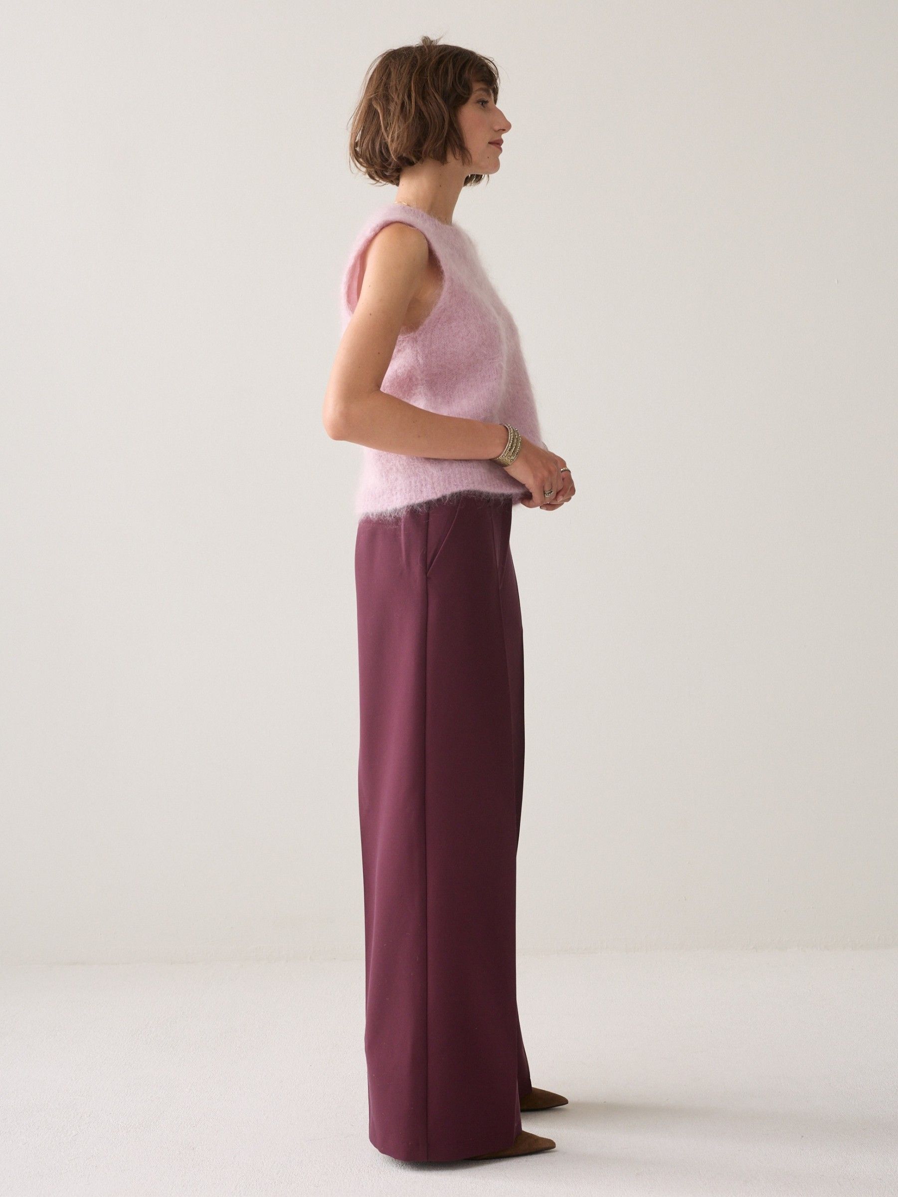 SUMMUM - BROEK - Rood