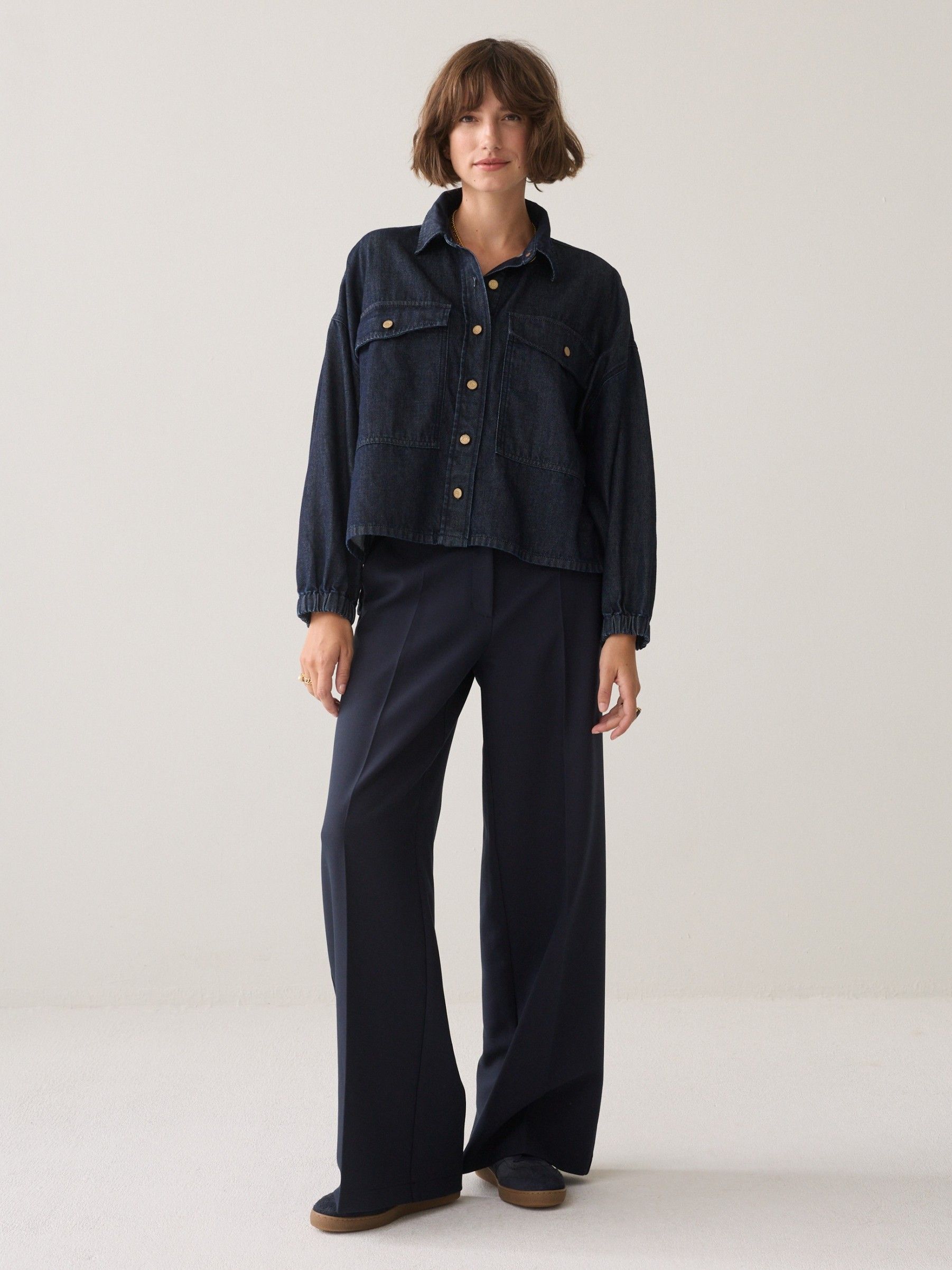 SUMMUM - BROEK - Blauw