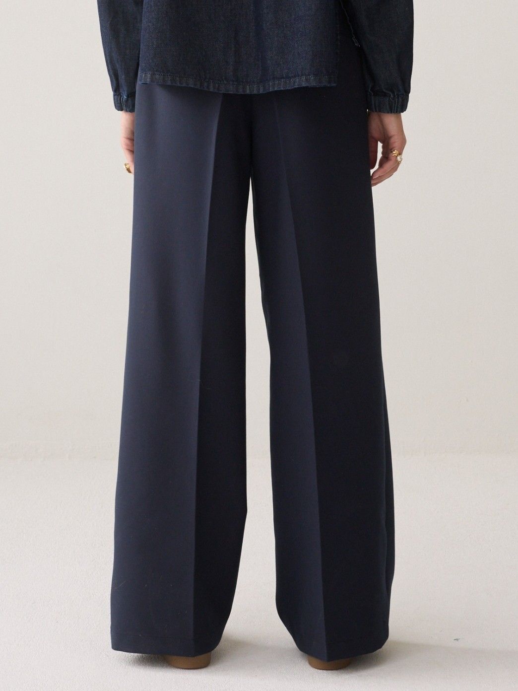 SUMMUM - BROEK - Blauw