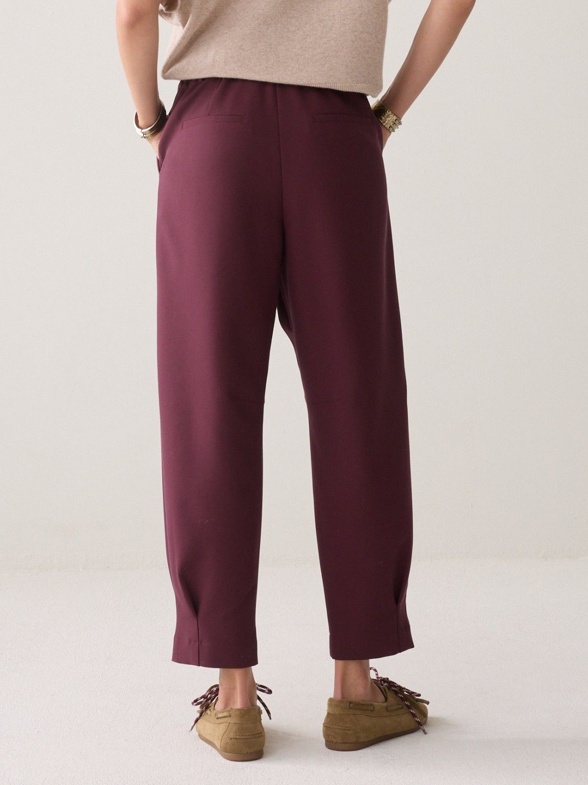 SUMMUM - BROEK - Rood
