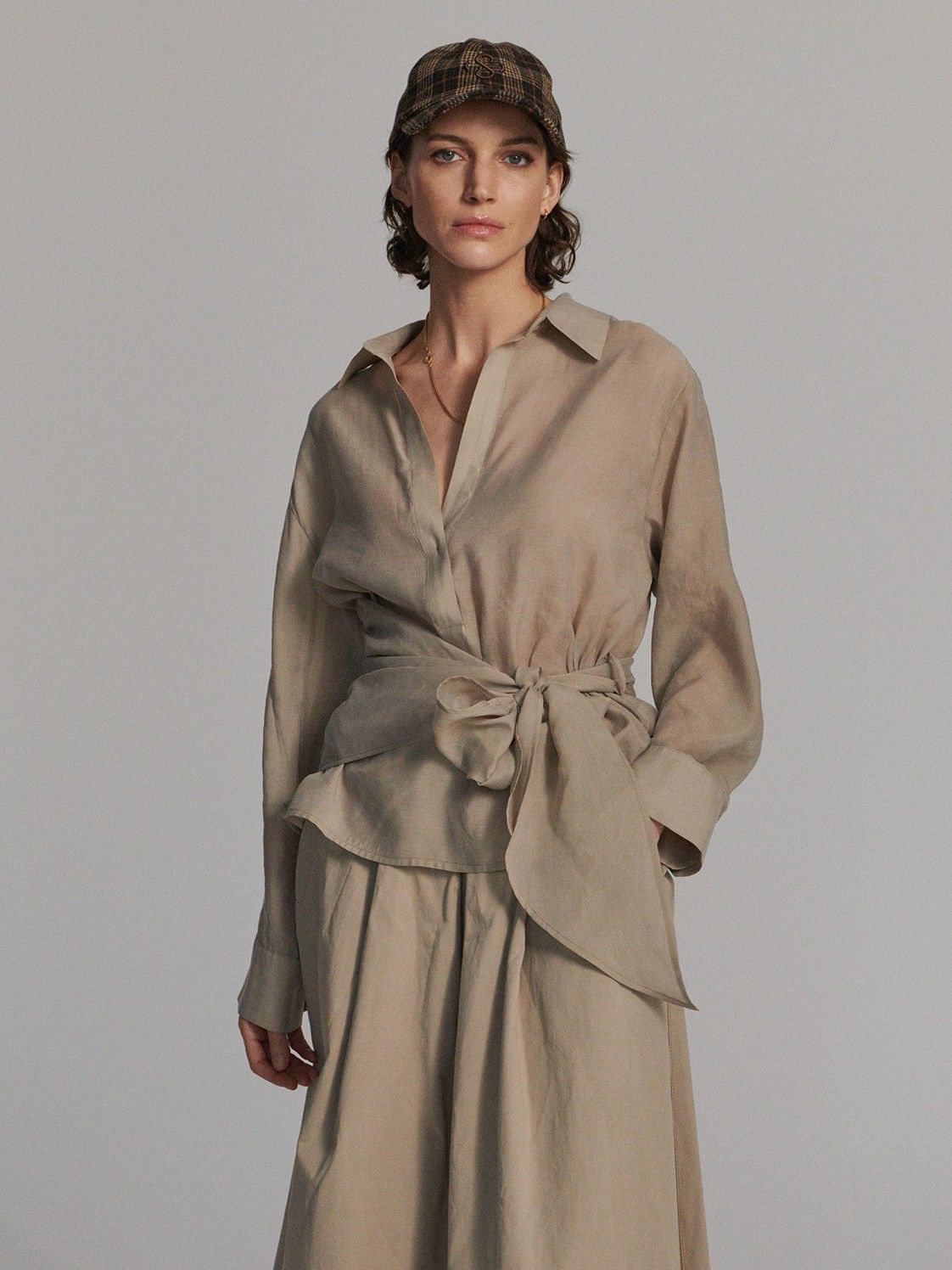 SUMMUM - SHIRT - Beige
