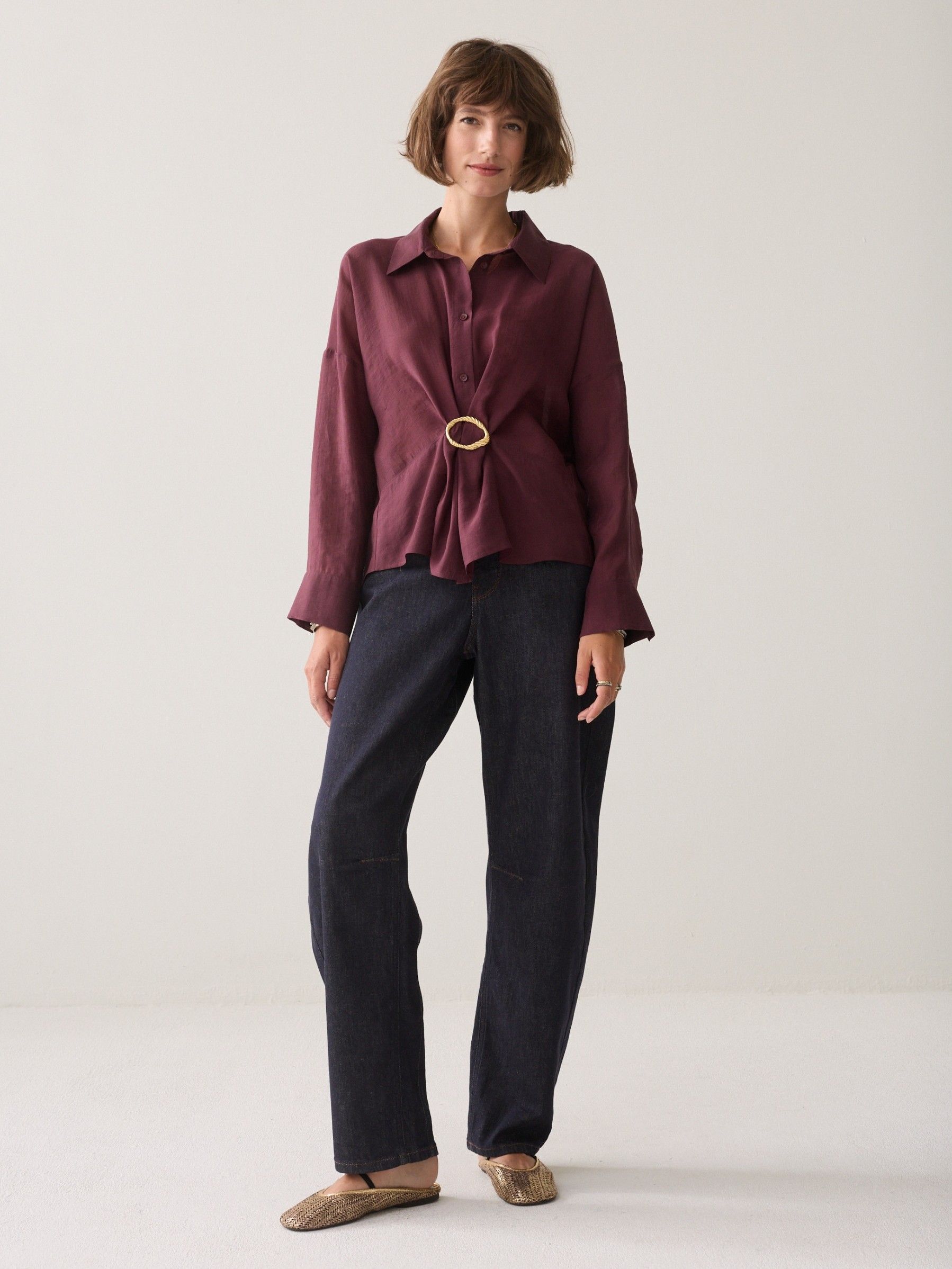 SUMMUM - BLOUSE - Rood