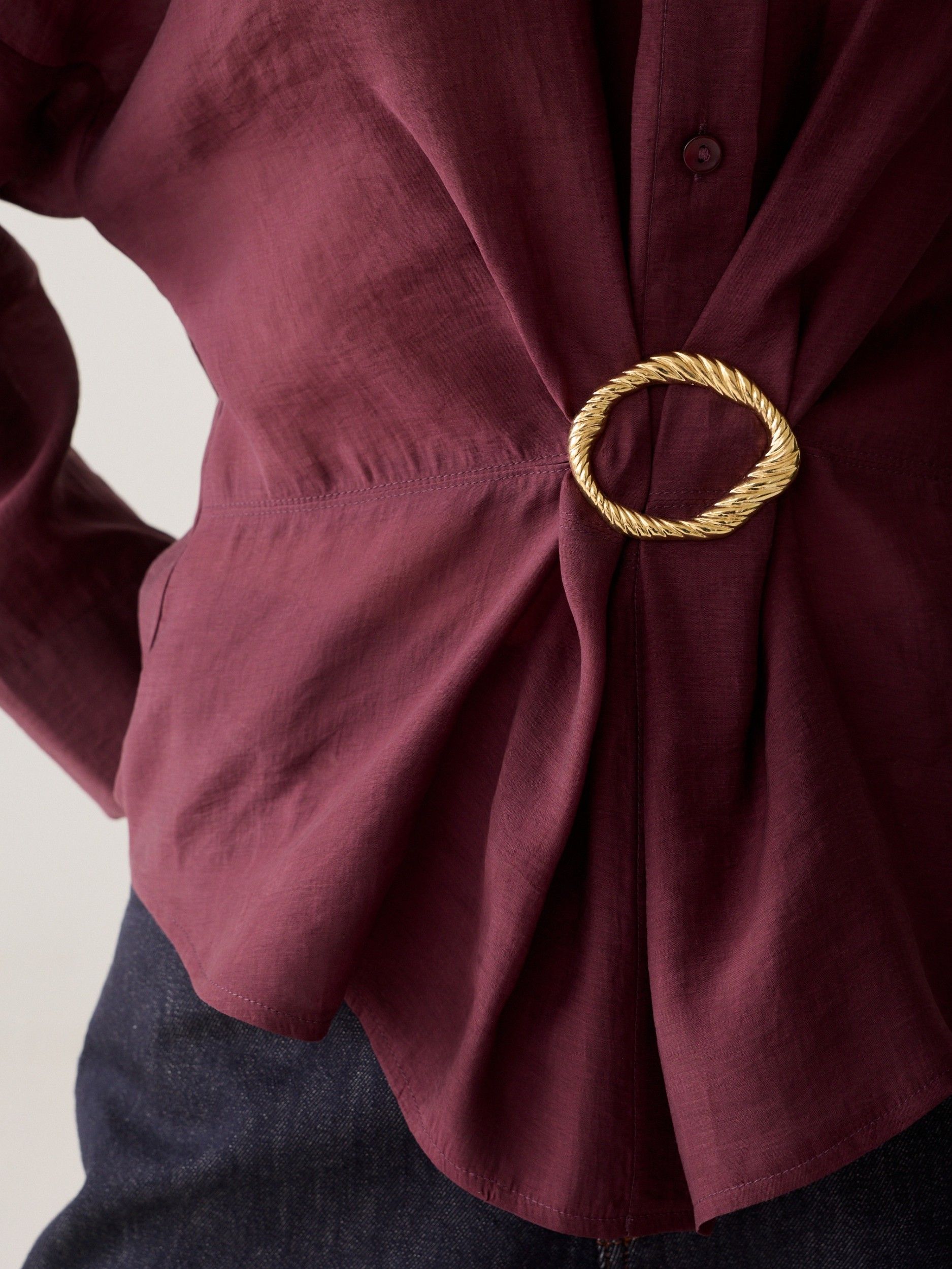 SUMMUM - BLOUSE - Rood