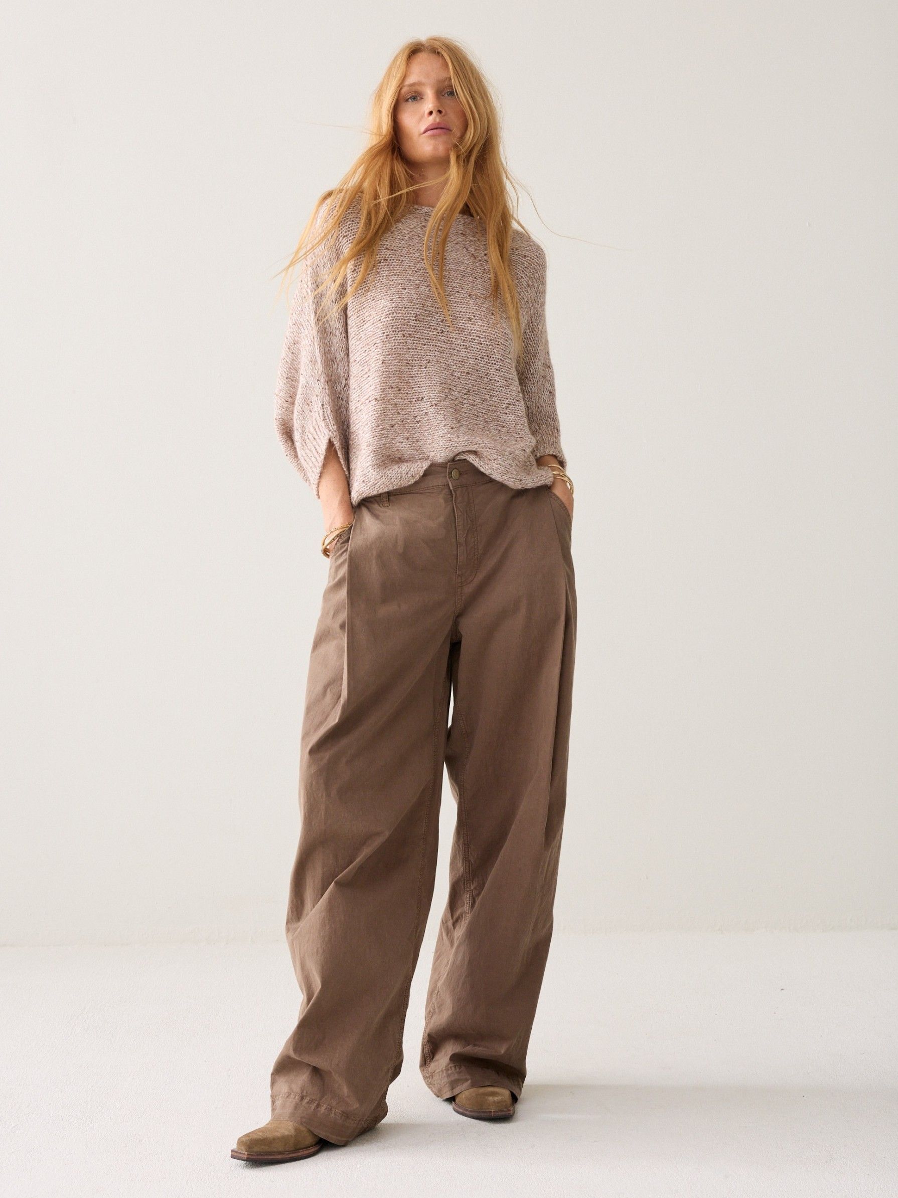 SUMMUM - BROEK - Bruin