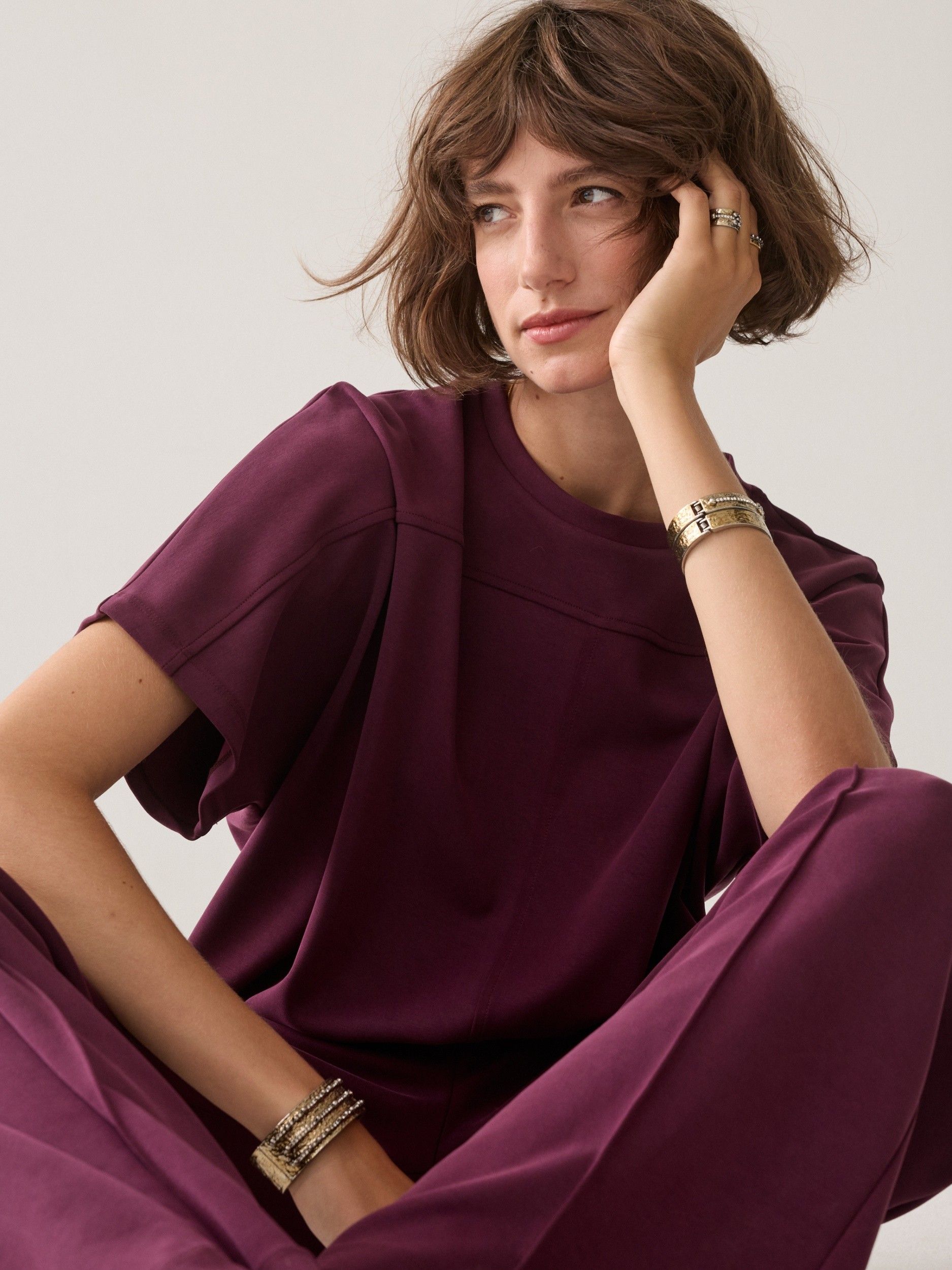 SUMMUM - SHIRT - Rood