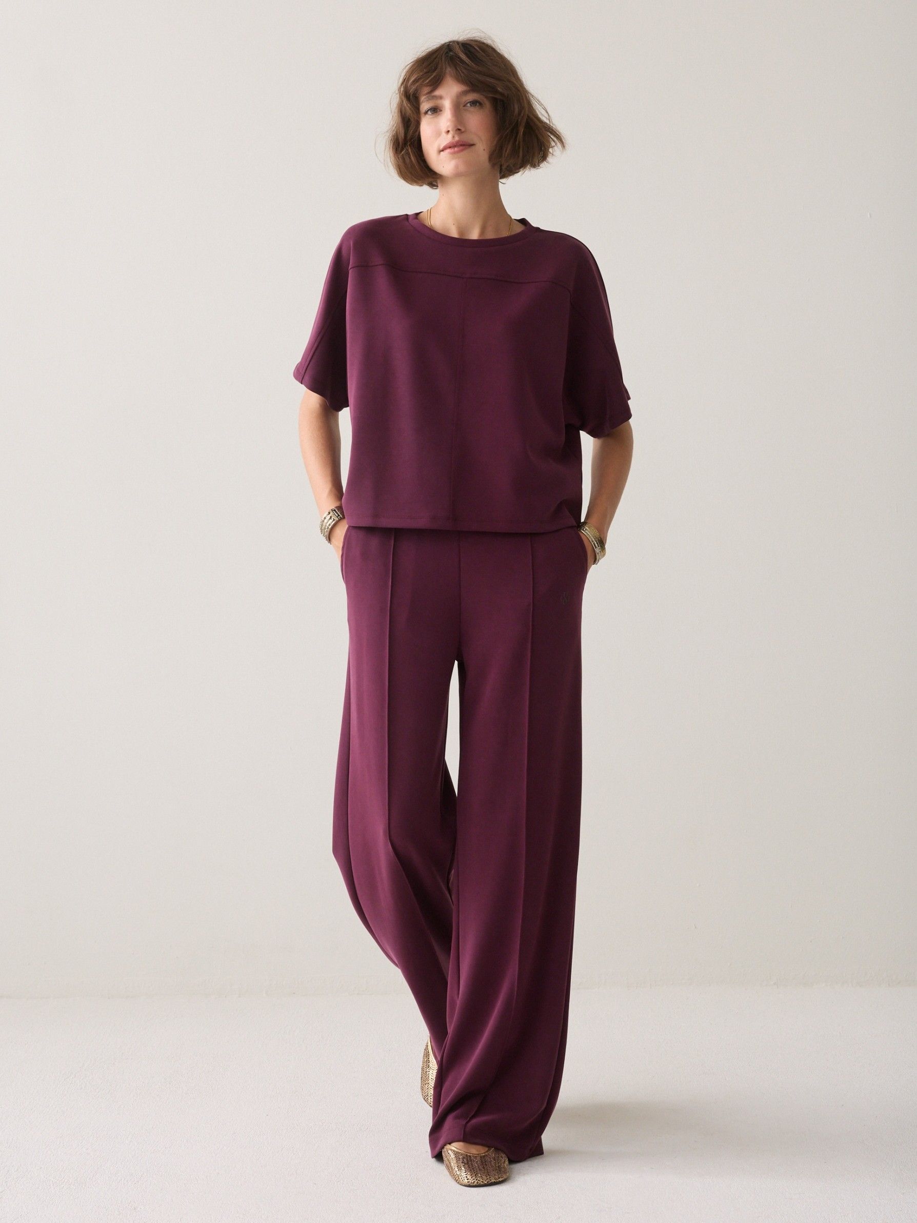 SUMMUM - BROEK - Rood