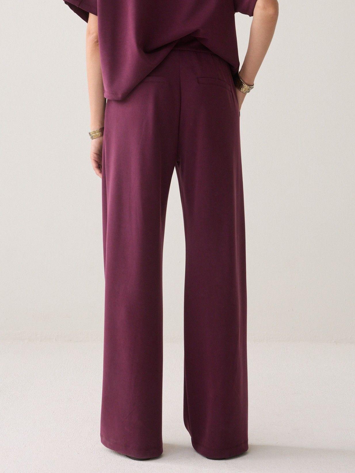 SUMMUM - BROEK - Rood