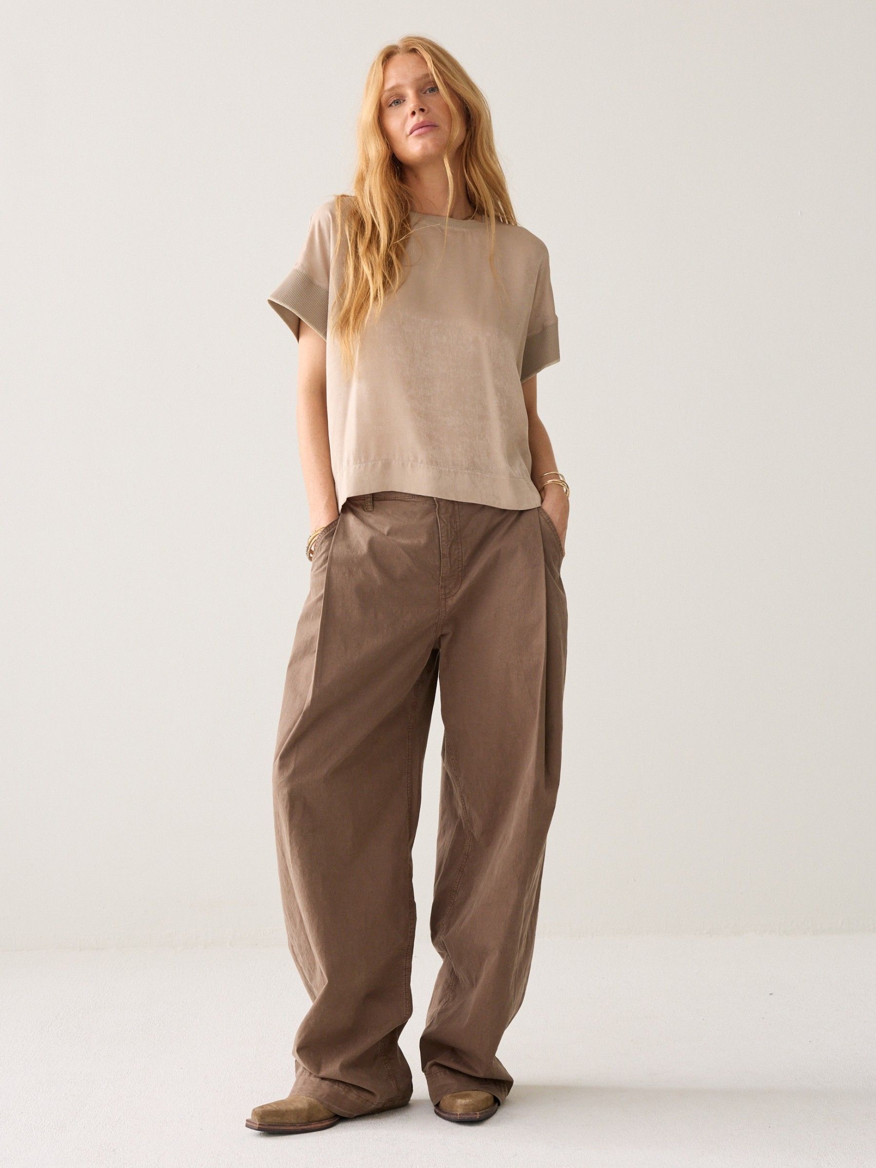 SUMMUM - SHIRT - Beige