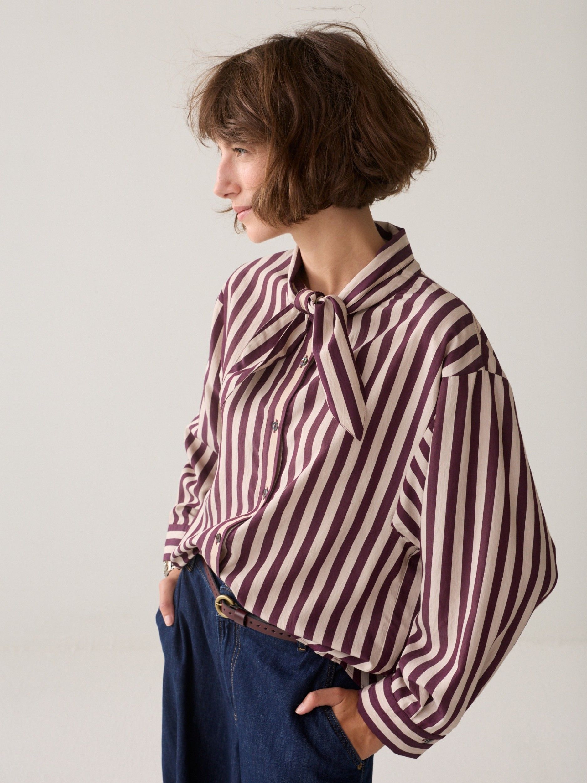 SUMMUM - BLOUSE - Rood