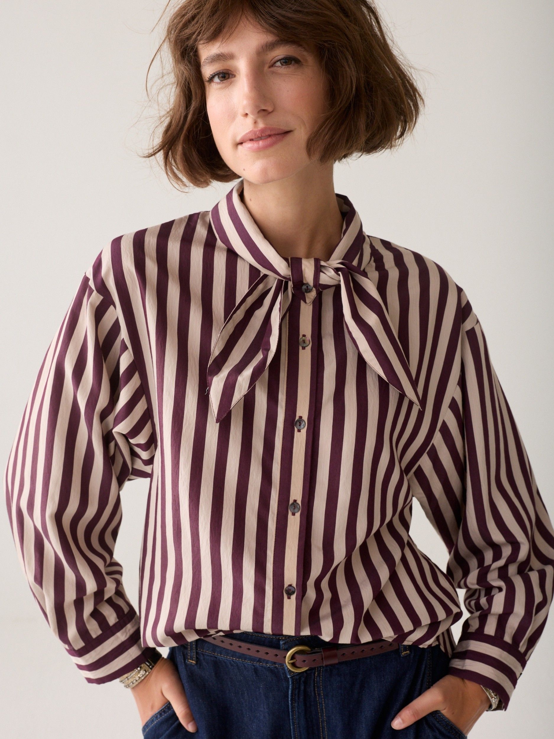 SUMMUM - BLOUSE - Rood