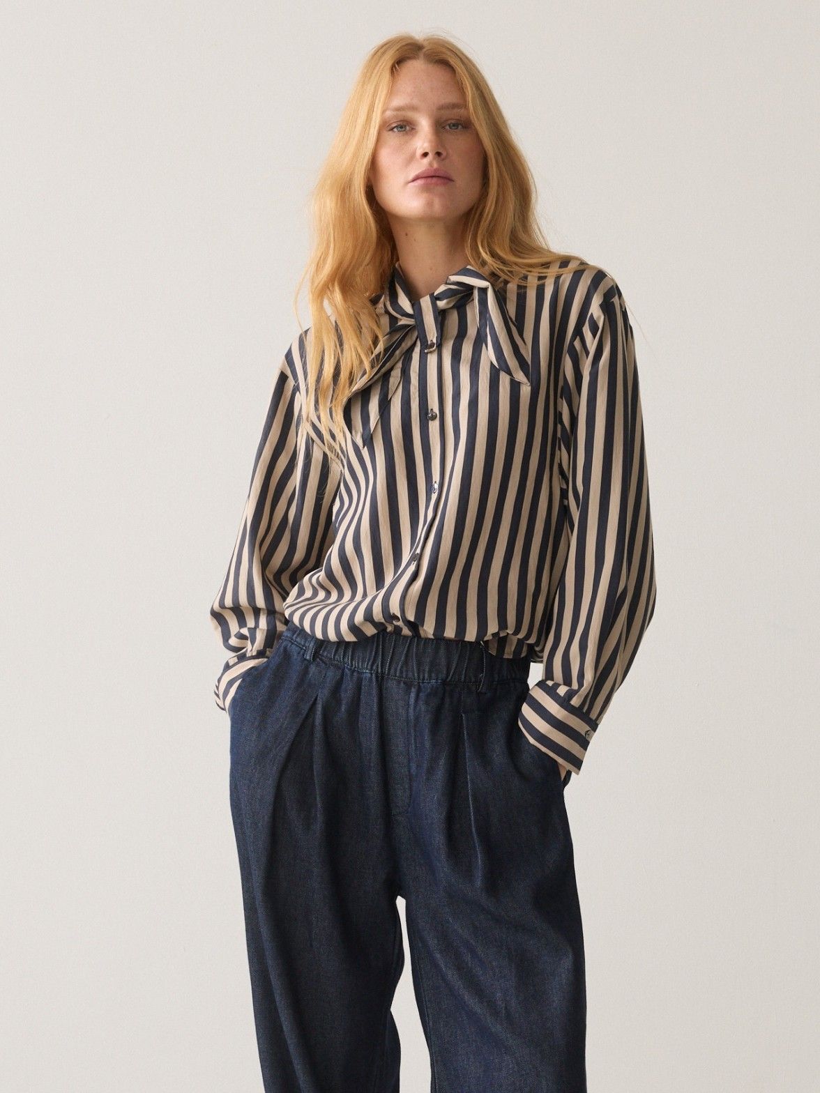SUMMUM - BLOUSE - Blauw