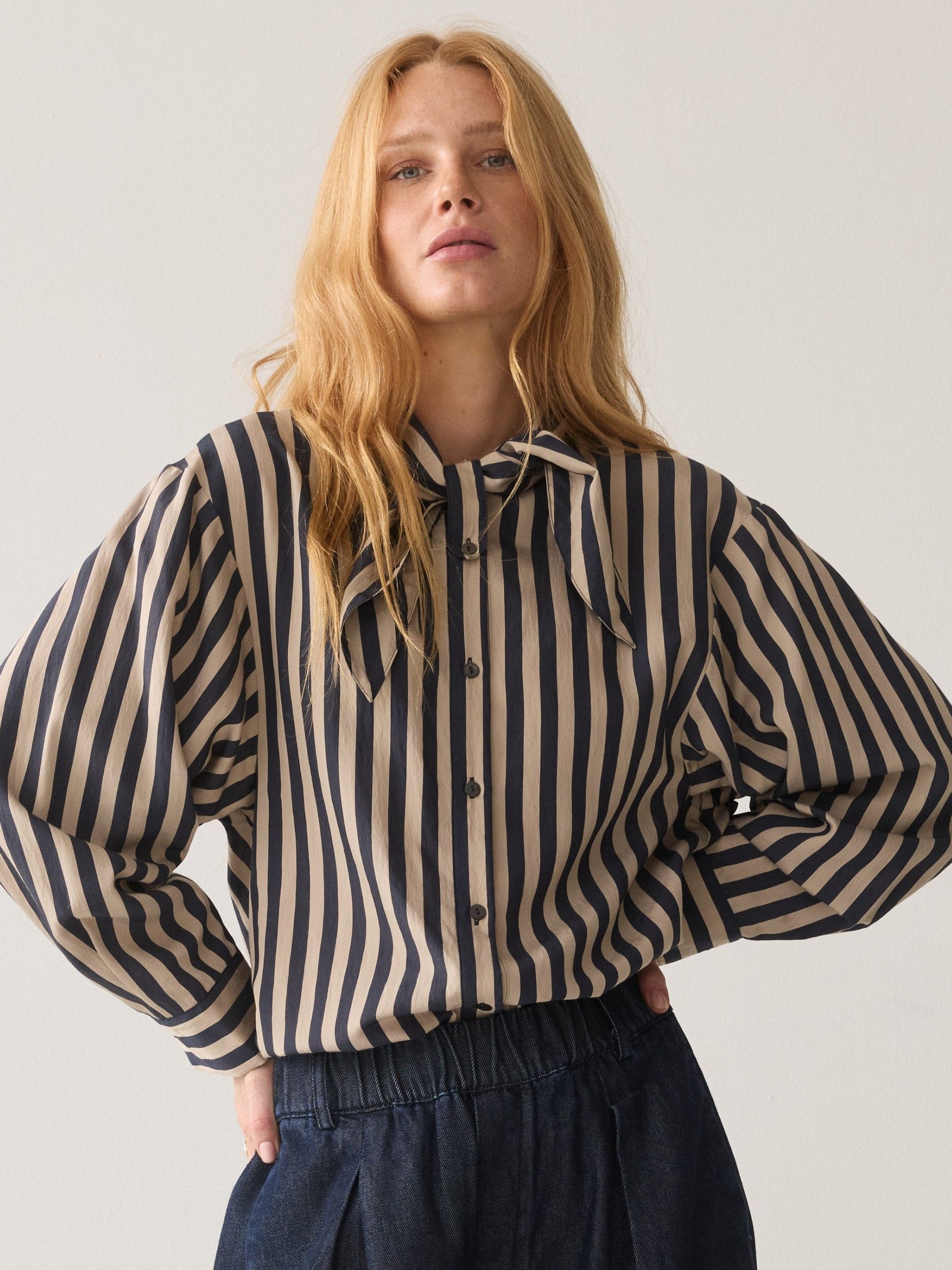 SUMMUM - BLOUSE - Blauw