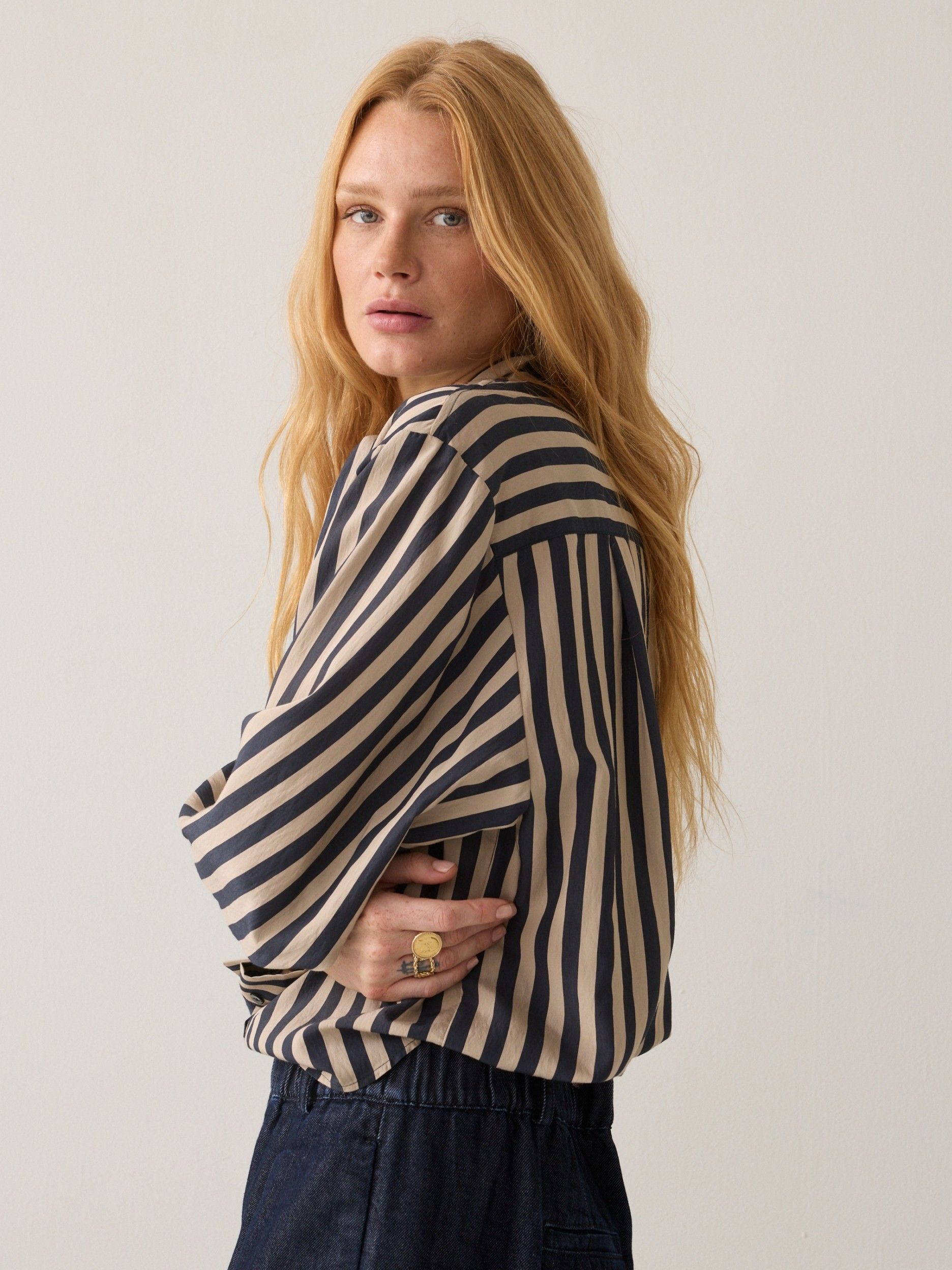 SUMMUM - BLOUSE - Blauw
