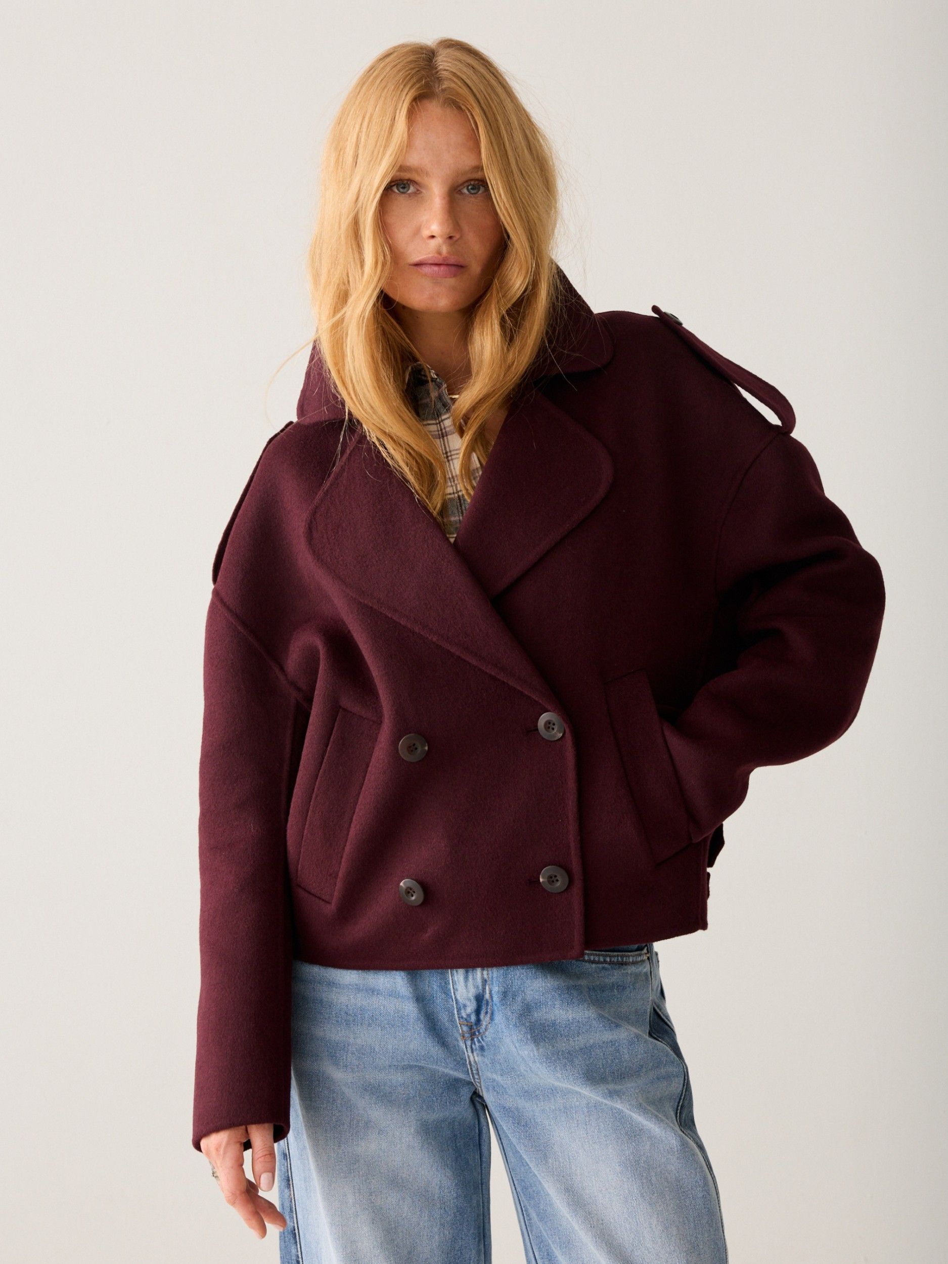 SUMMUM - BLAZER - Rood