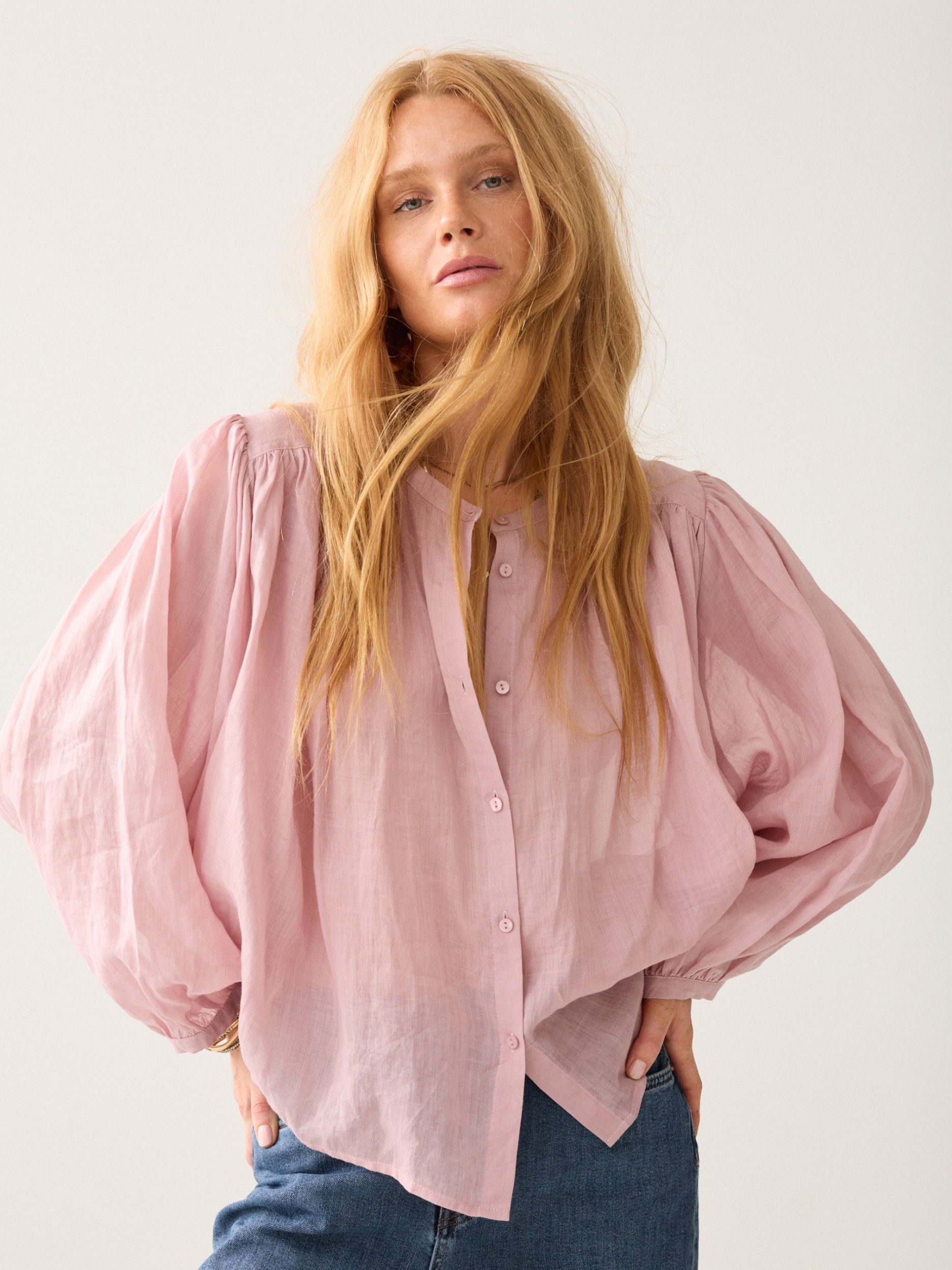 SUMMUM - BLOUSE - Roze