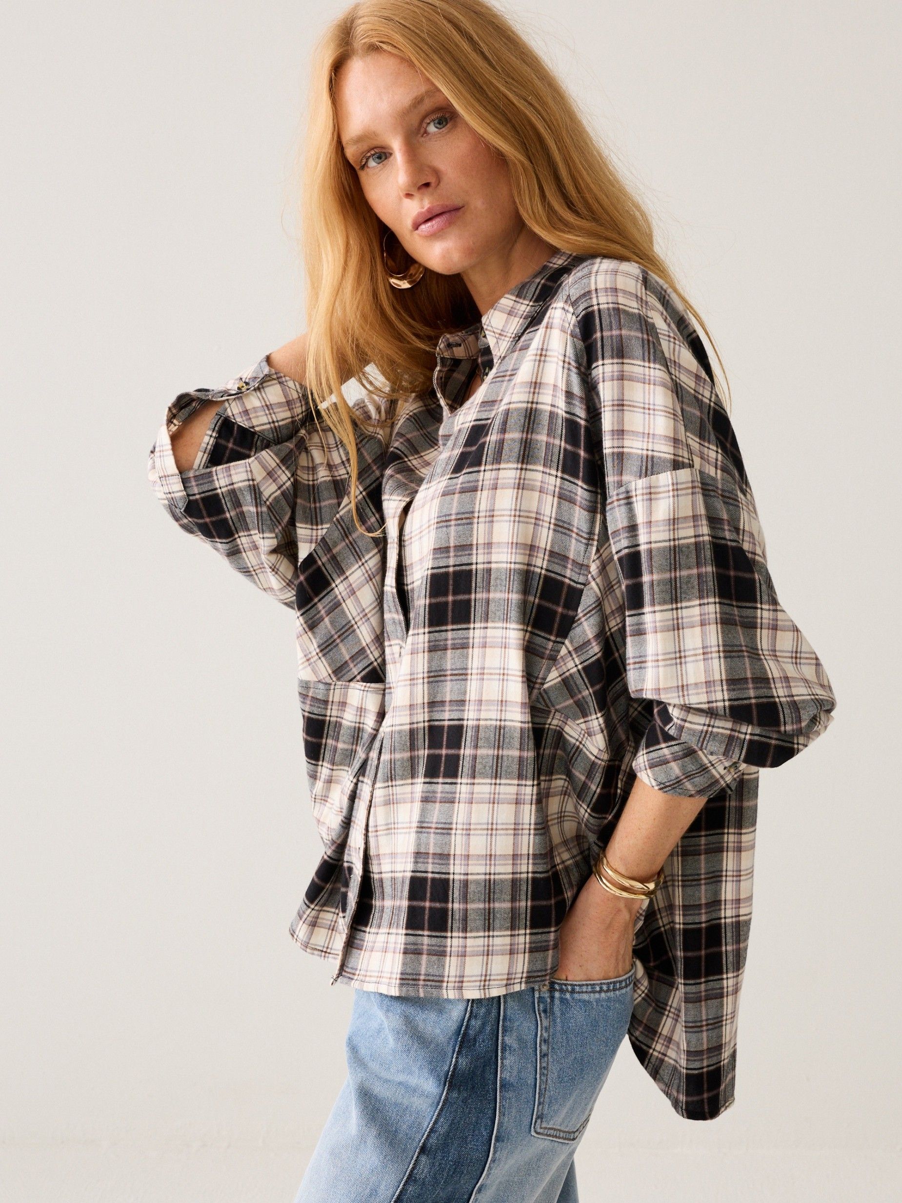 SUMMUM - BLOUSE - Zwart