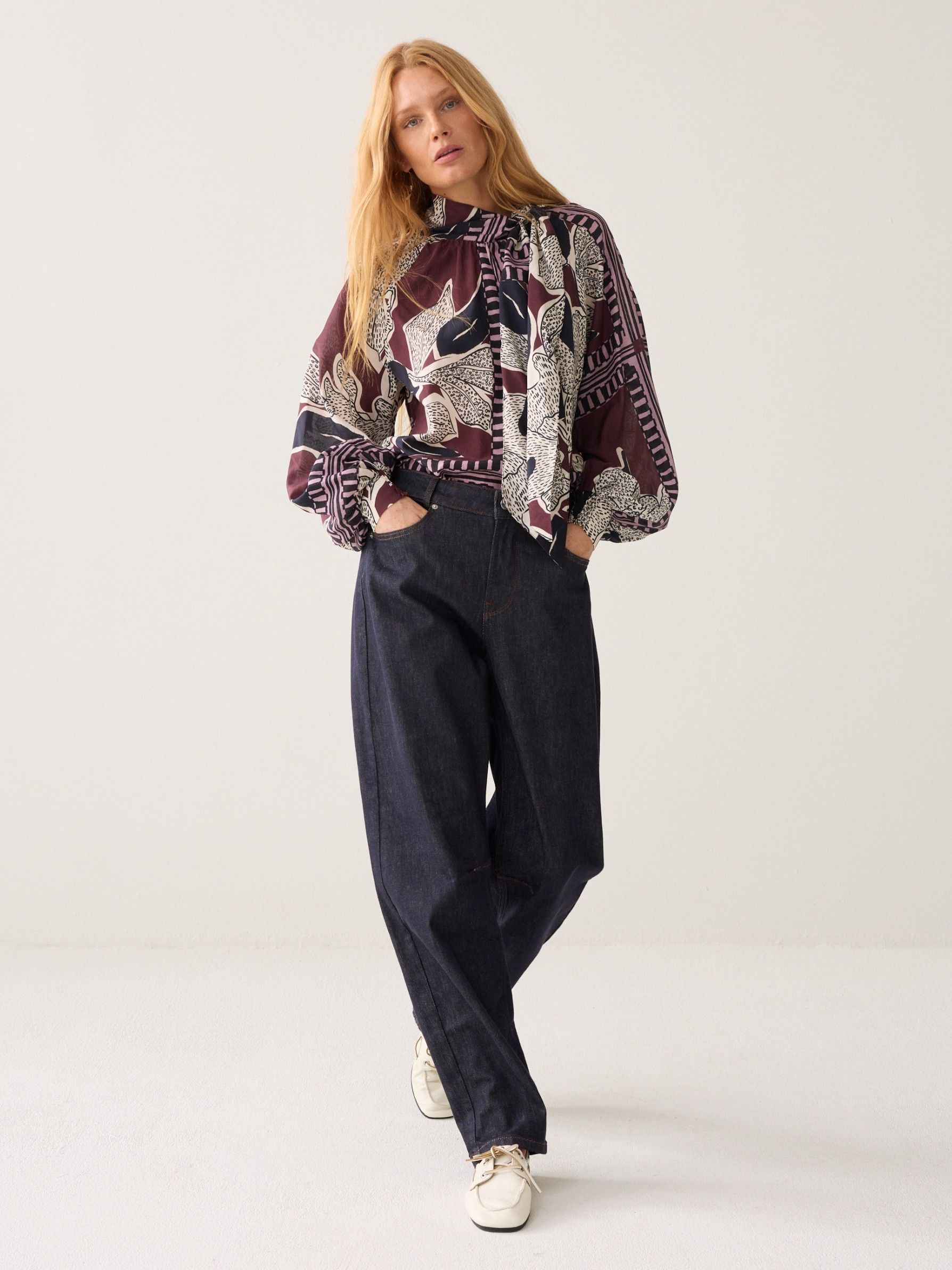 SUMMUM - BLOUSE - Rood