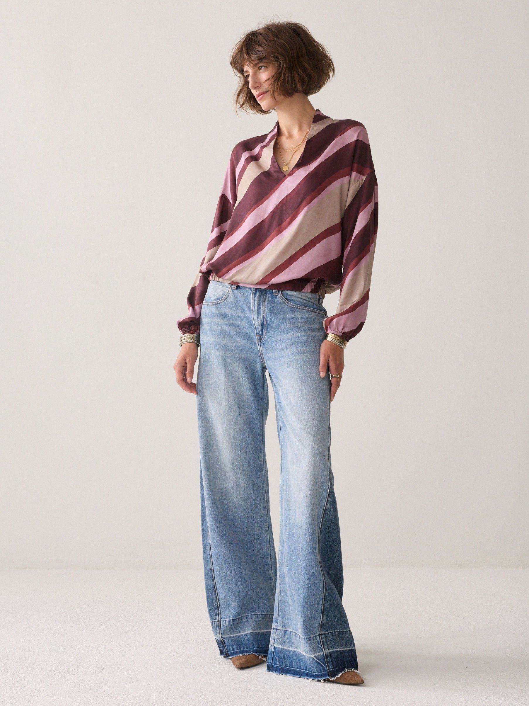 SUMMUM - BLOUSE - Roze