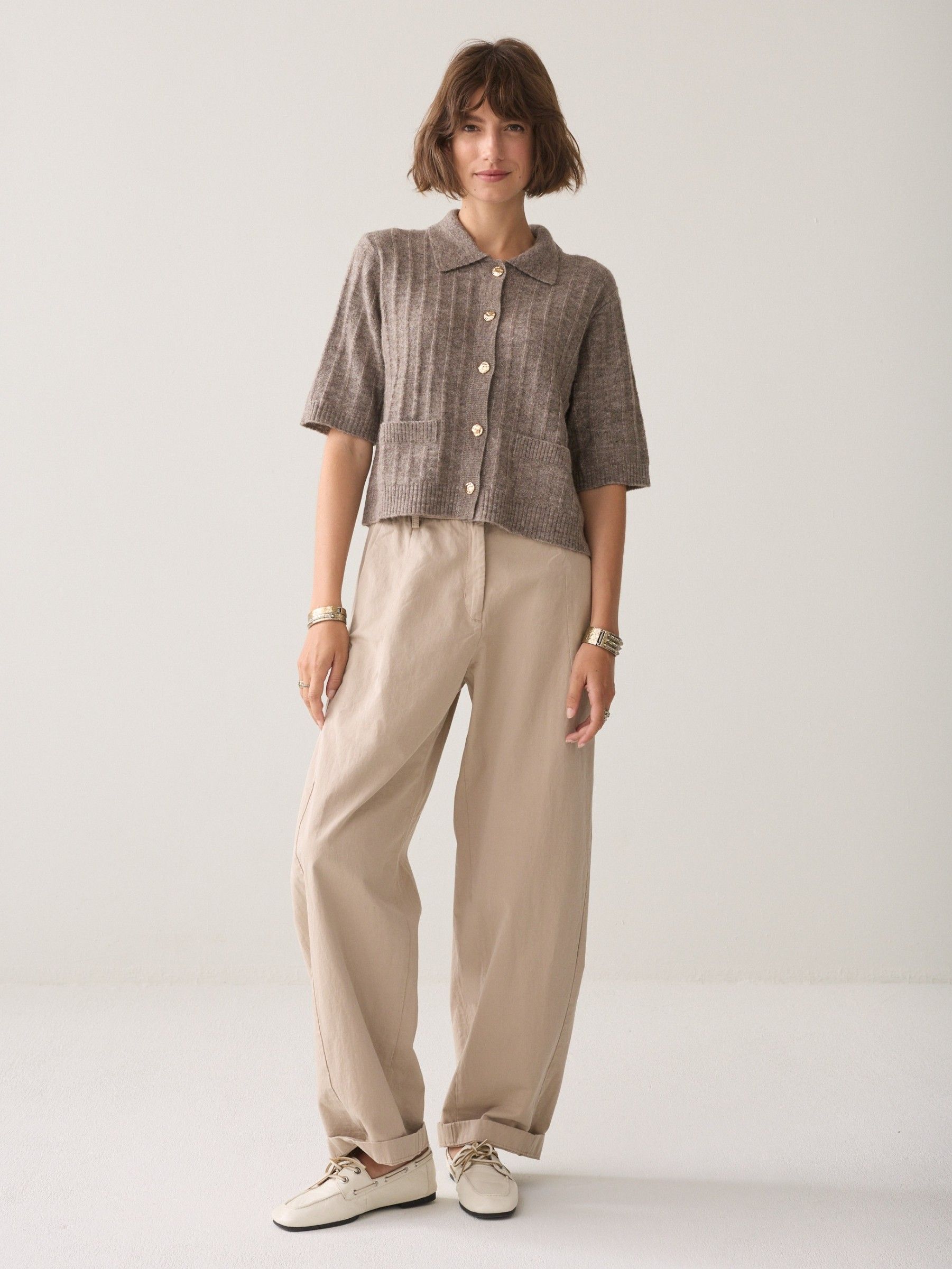 SUMMUM - BROEK - Beige
