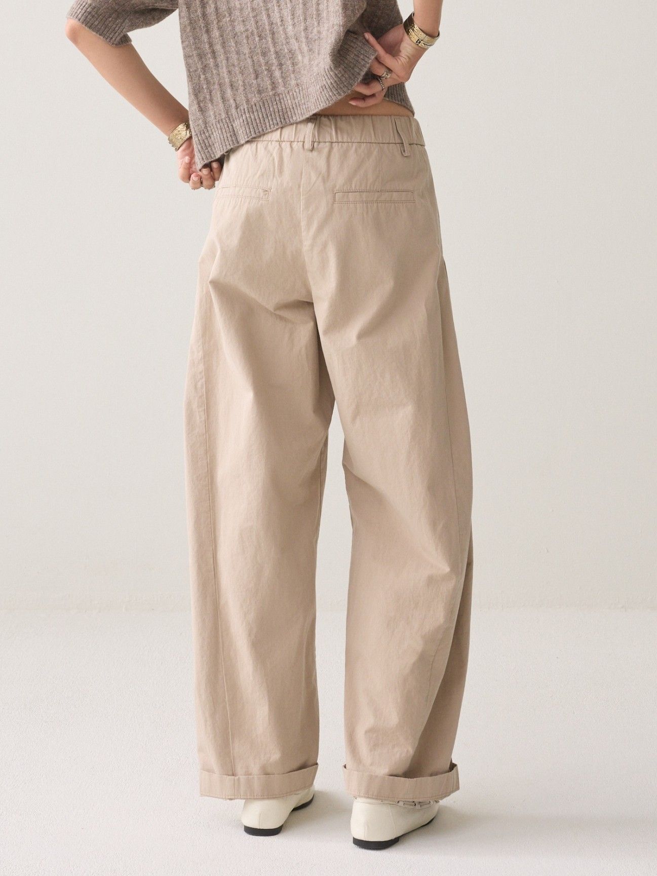 SUMMUM - BROEK - Beige