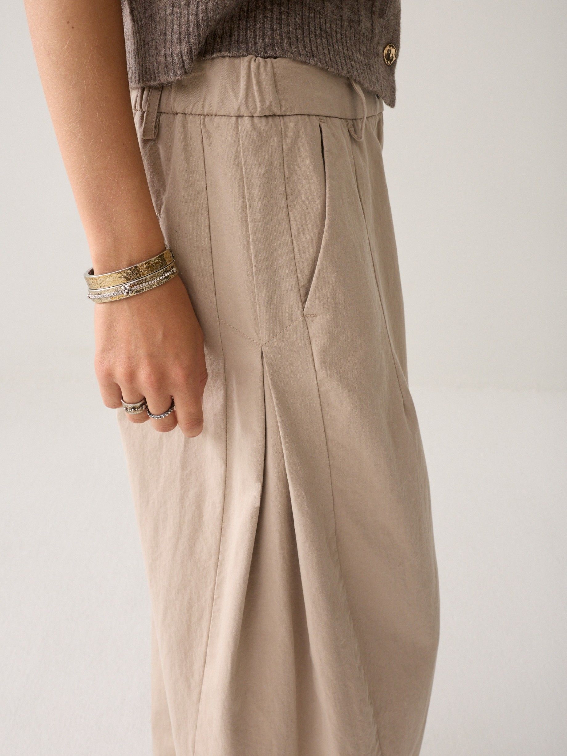 SUMMUM - BROEK - Beige