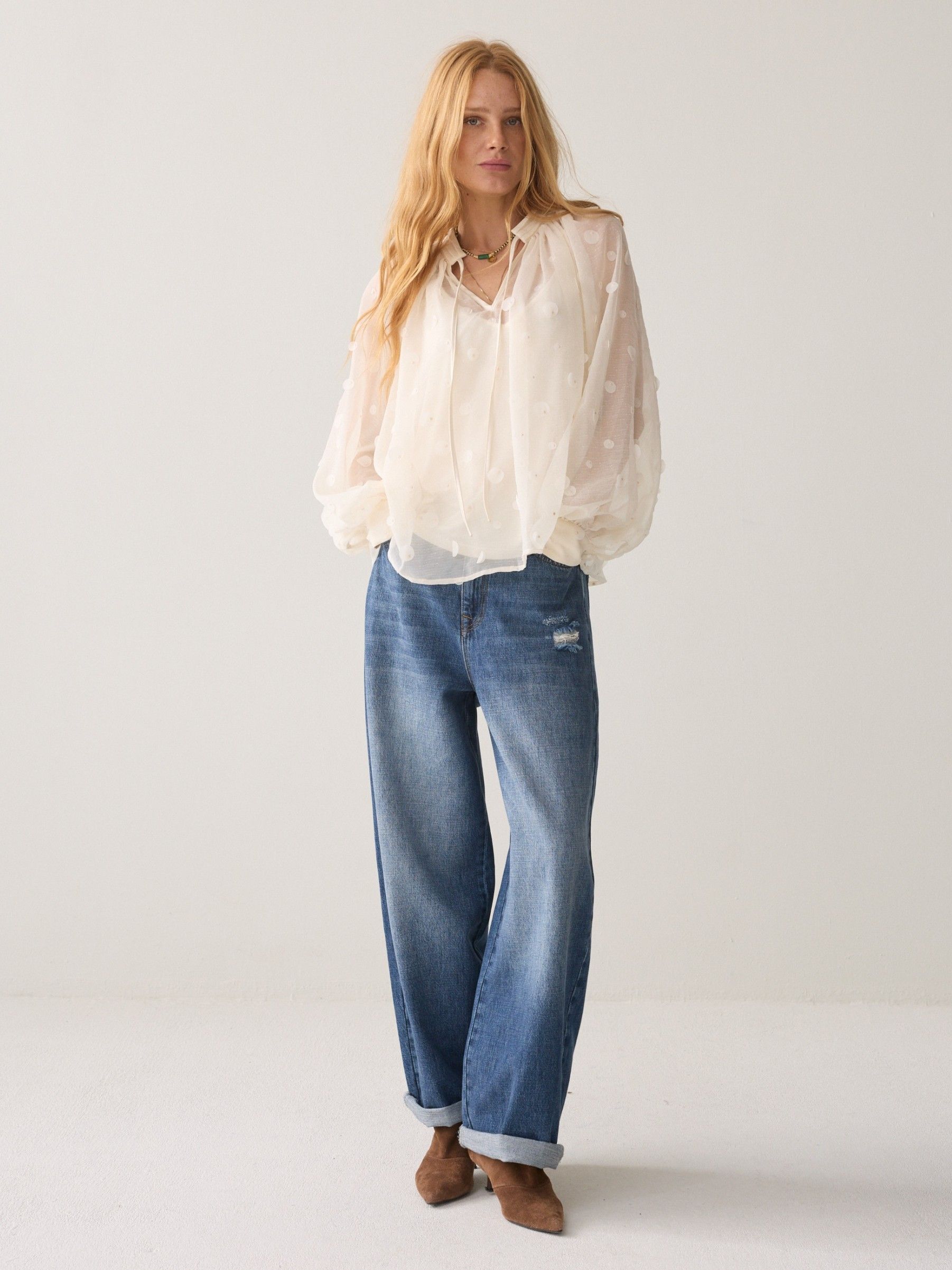 SUMMUM - BLOUSE - Off white