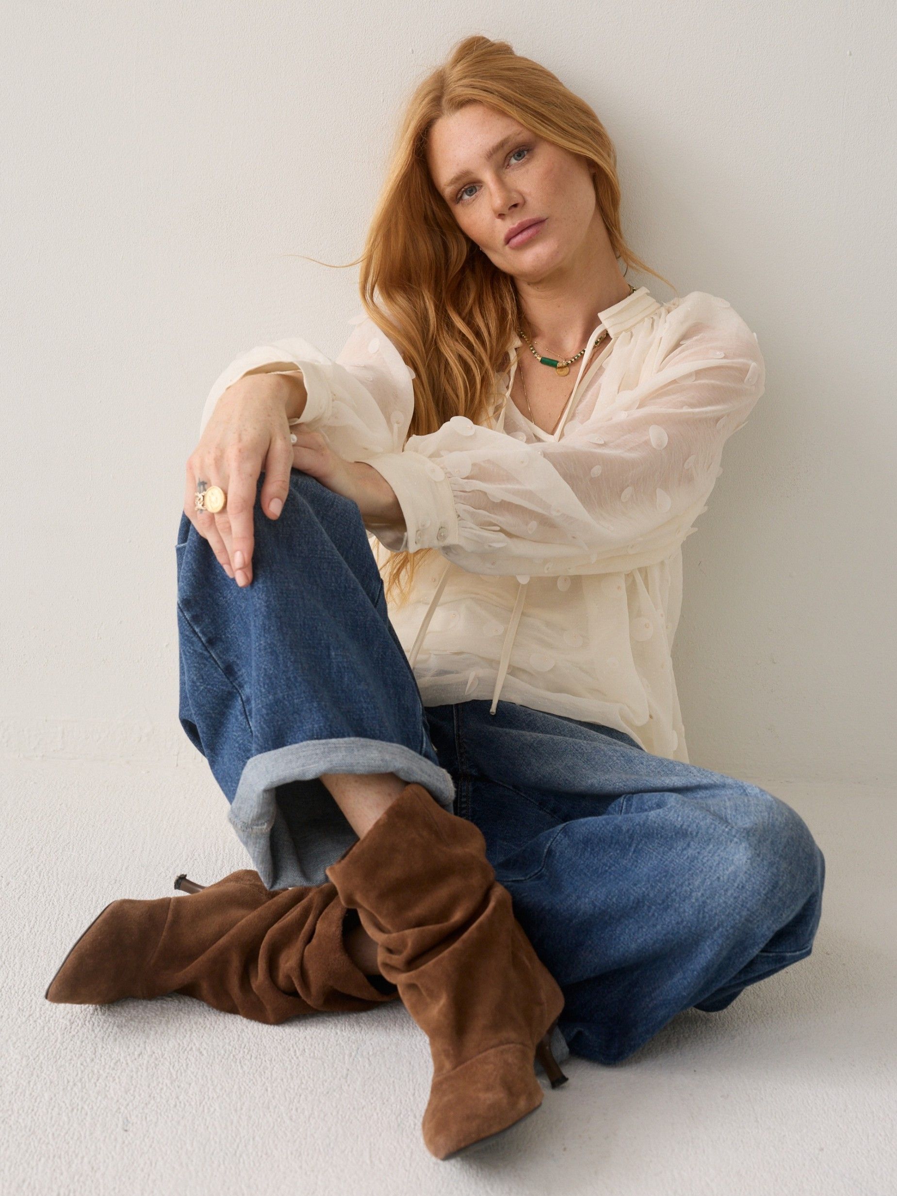 SUMMUM - BLOUSE - Off white