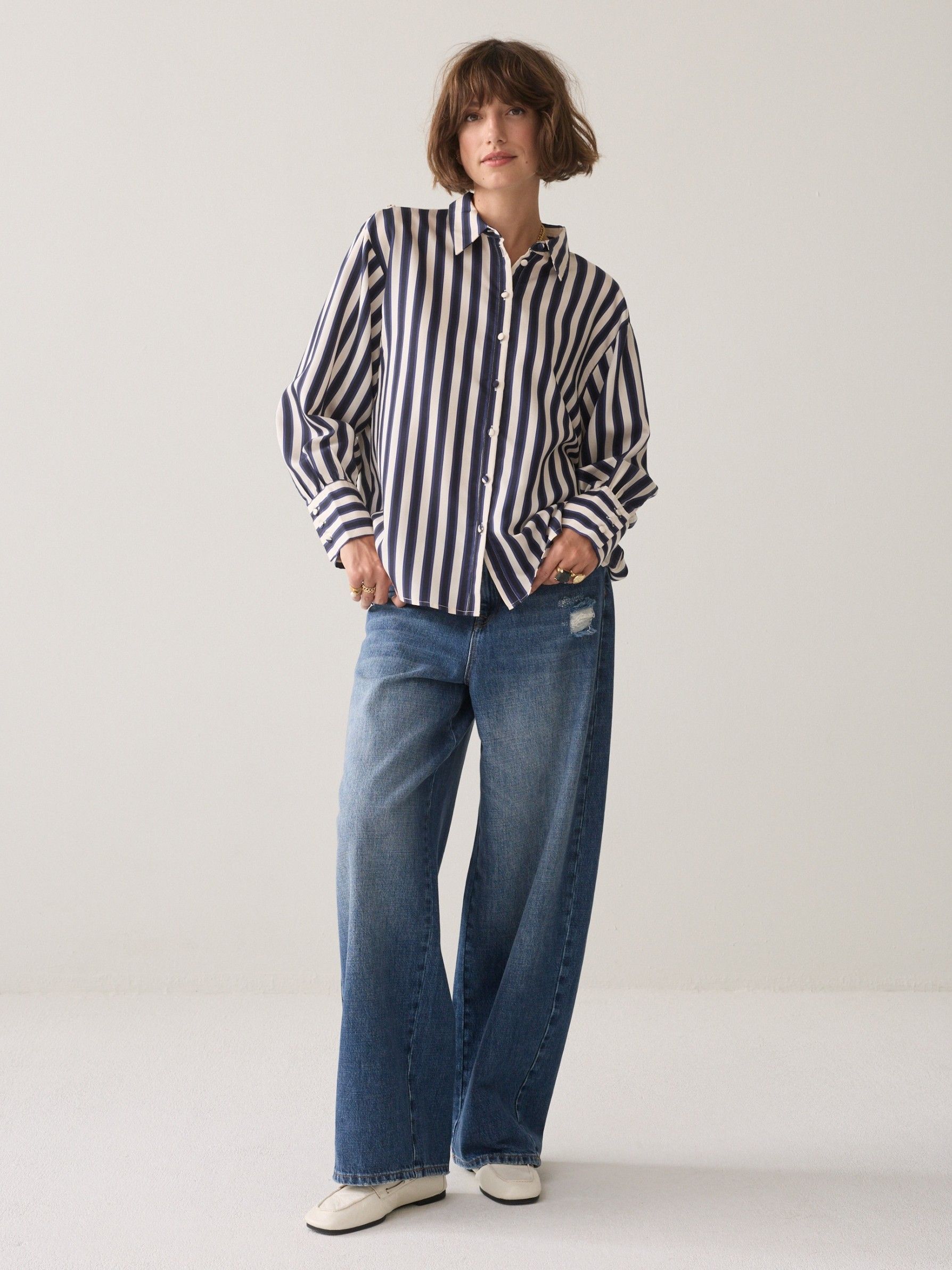 SUMMUM - BLOUSE - Blauw