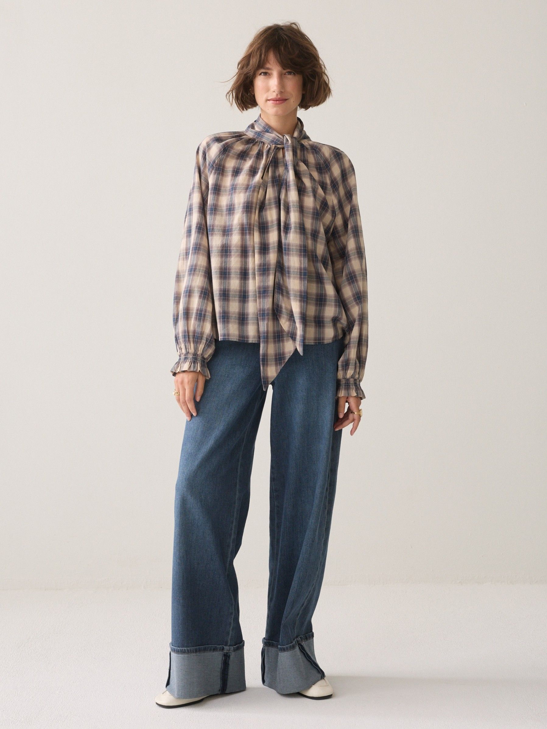 SUMMUM - BLOUSE - Blauw