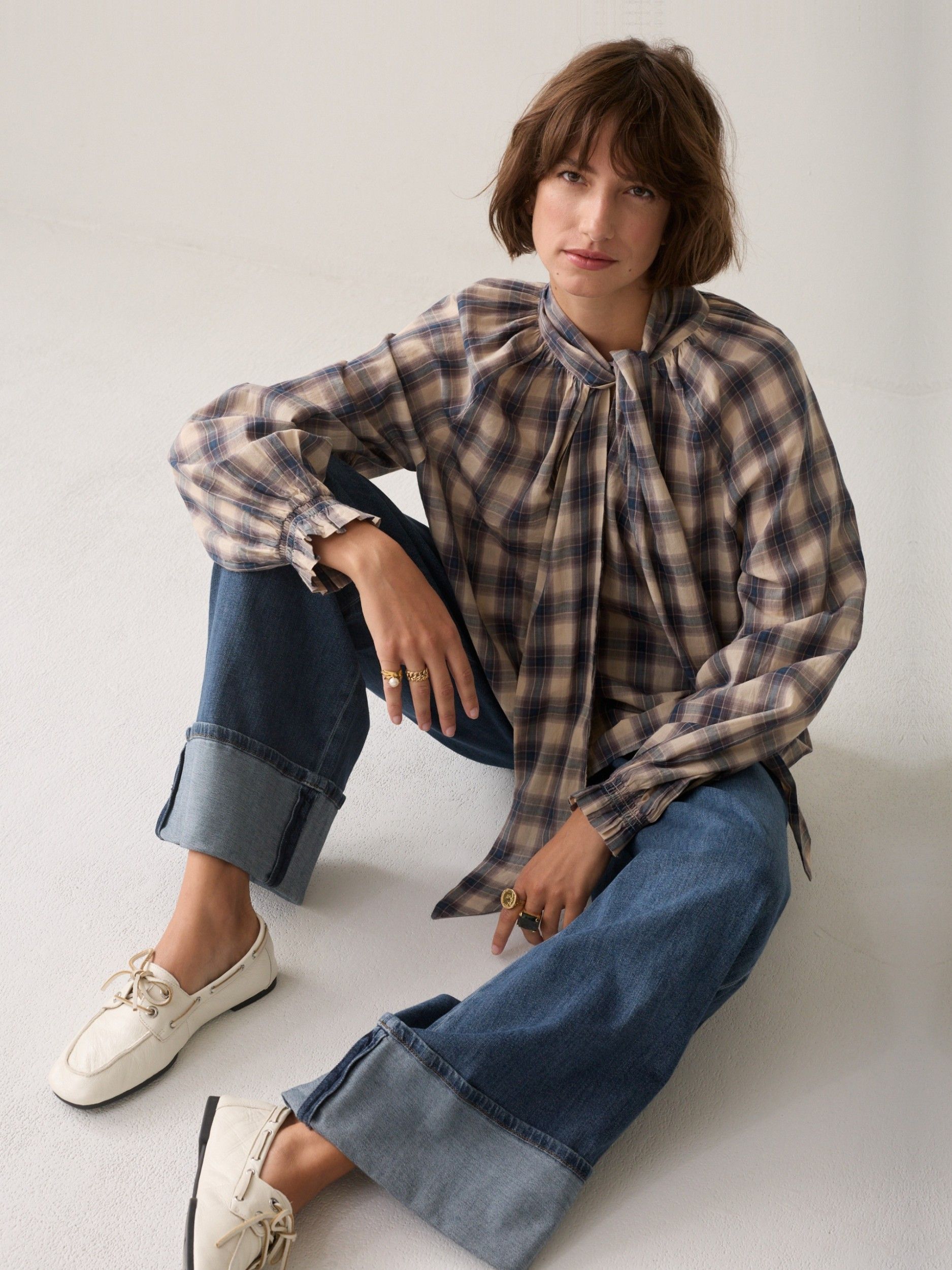 SUMMUM - BLOUSE - Blauw