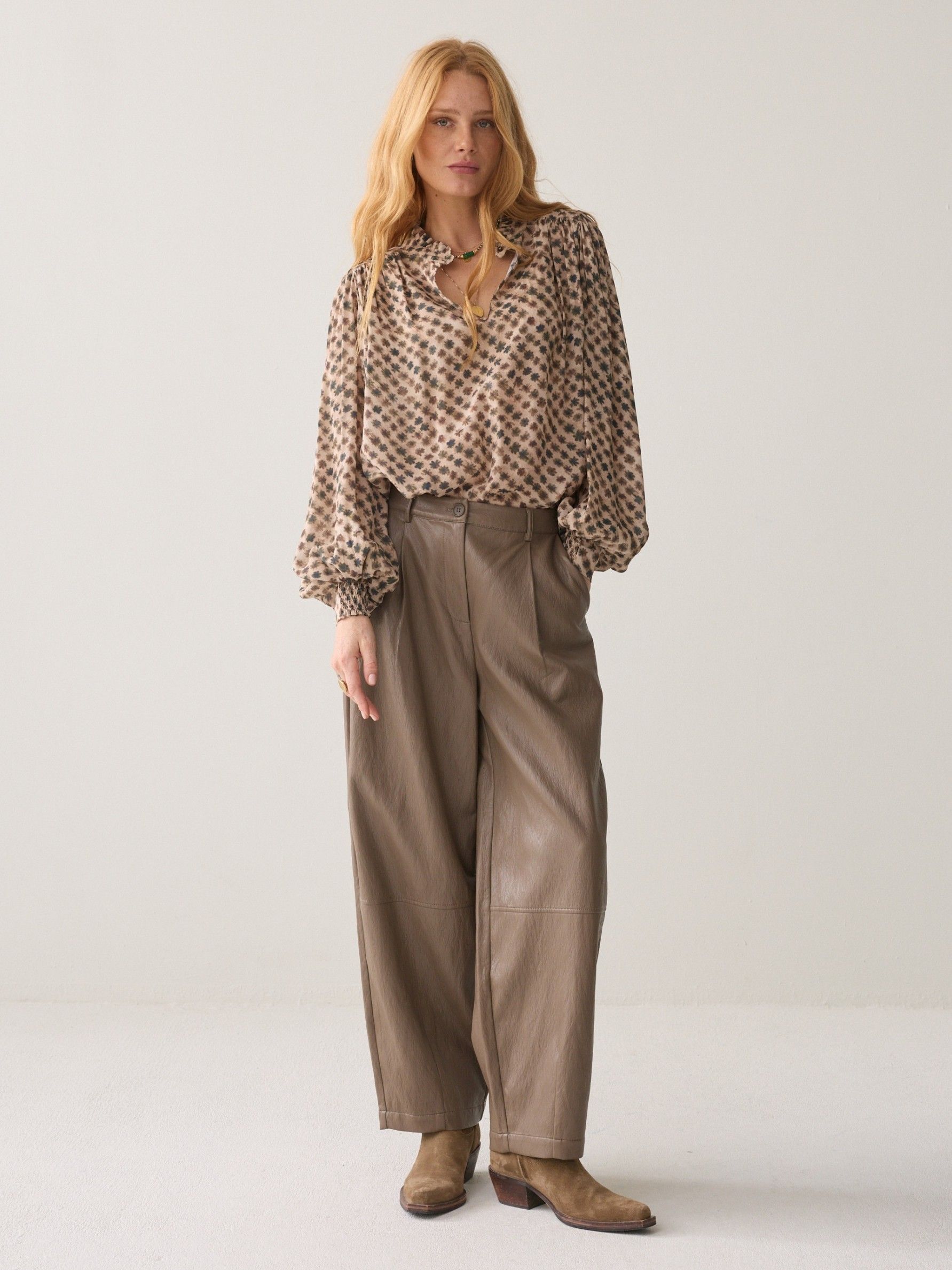 SUMMUM - BLOUSE - Beige