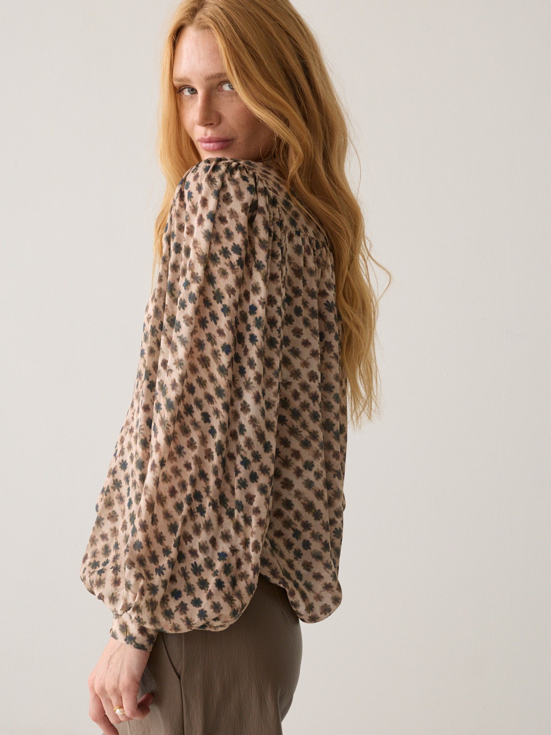 SUMMUM - BLOUSE - Beige