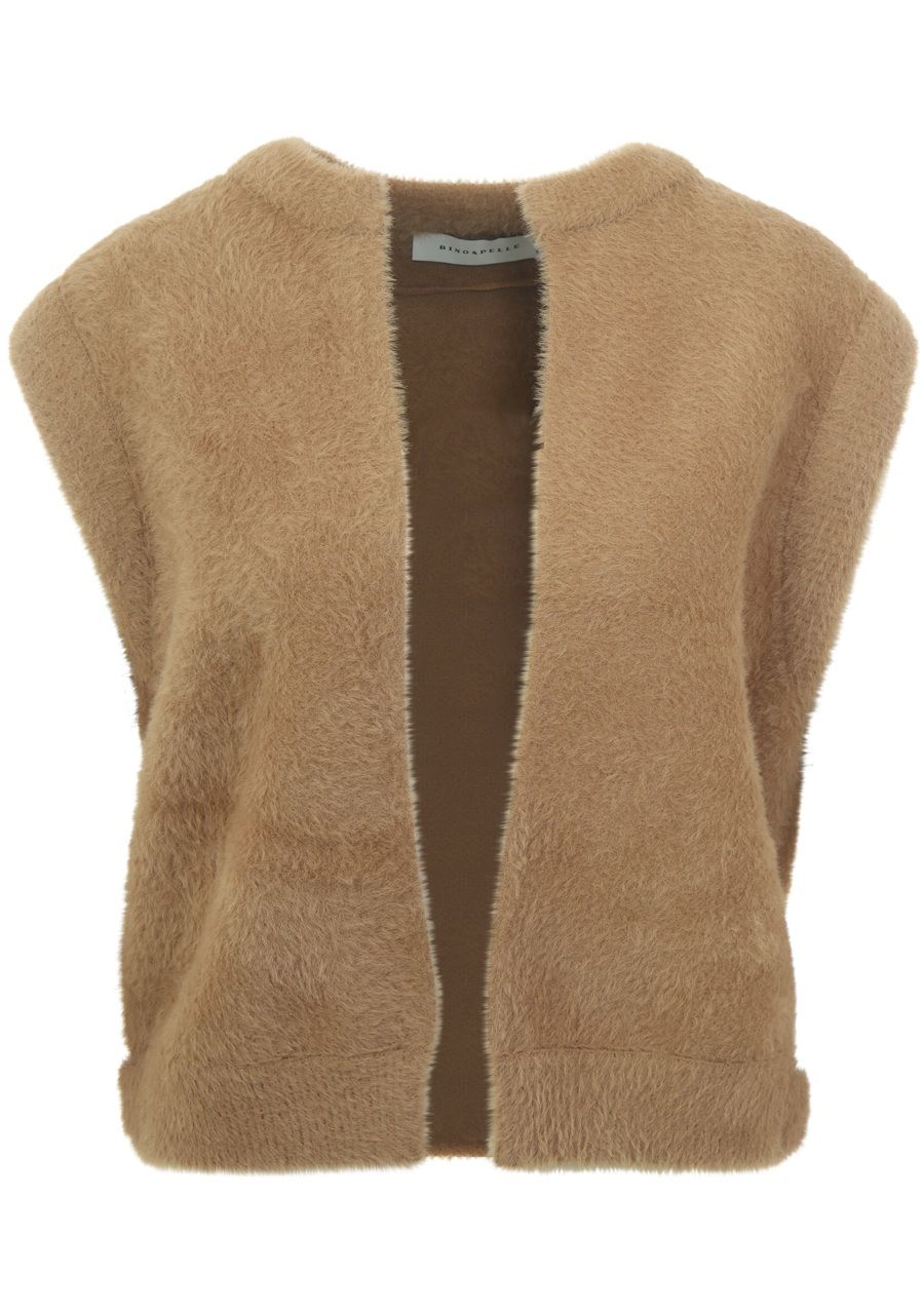 RINO EN PELLE GILET