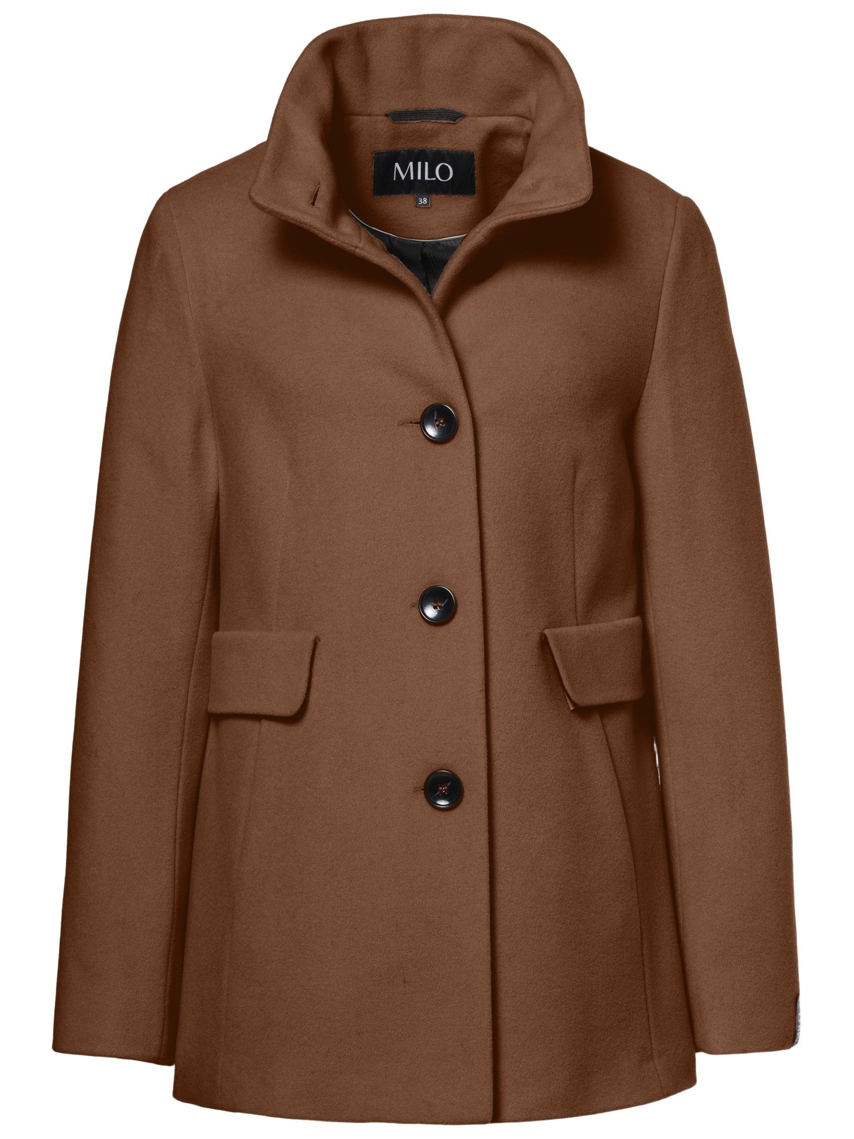 MILO COATS - JAS - Bruin