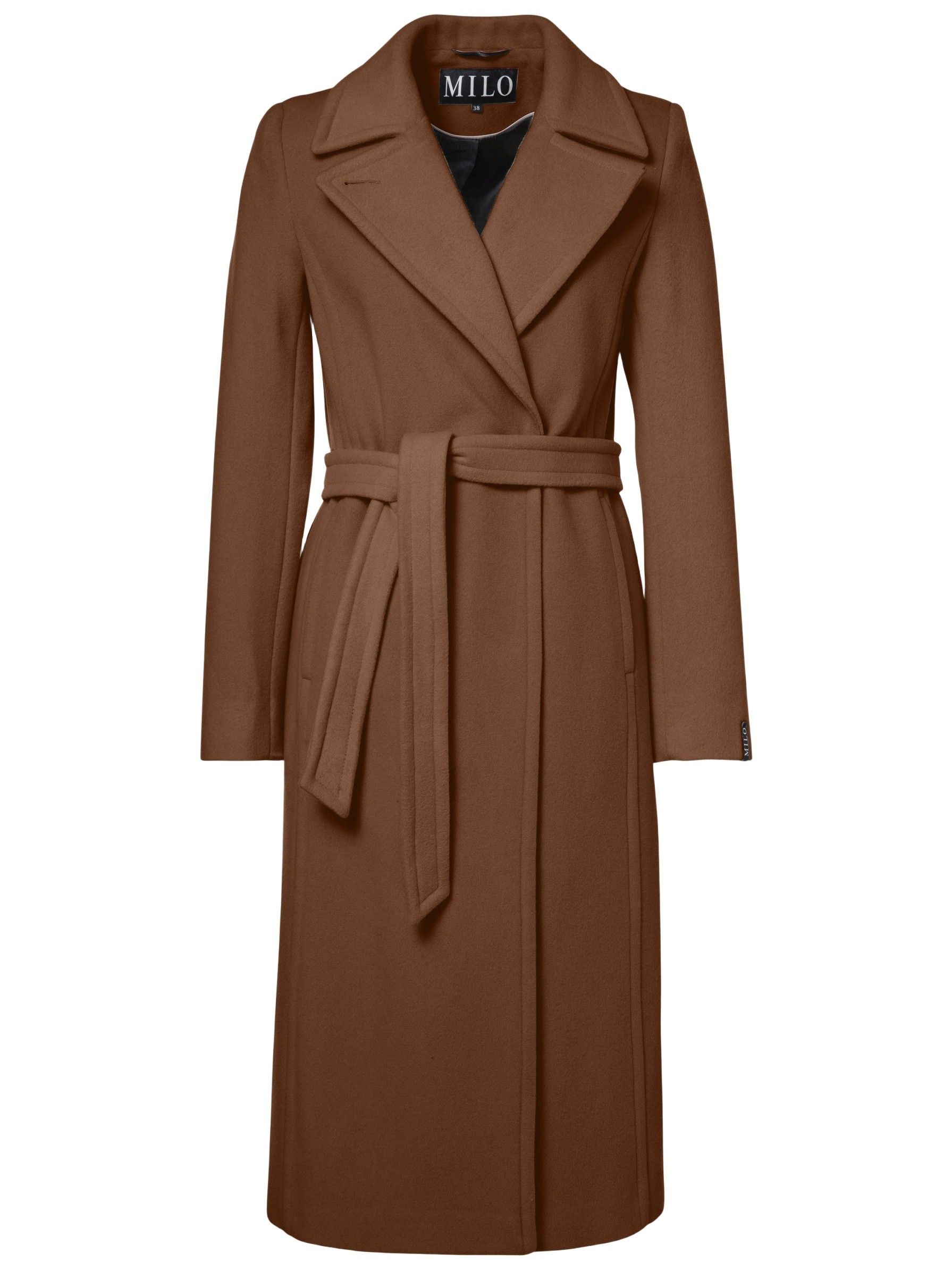 MILO COATS - JAS - Bruin
