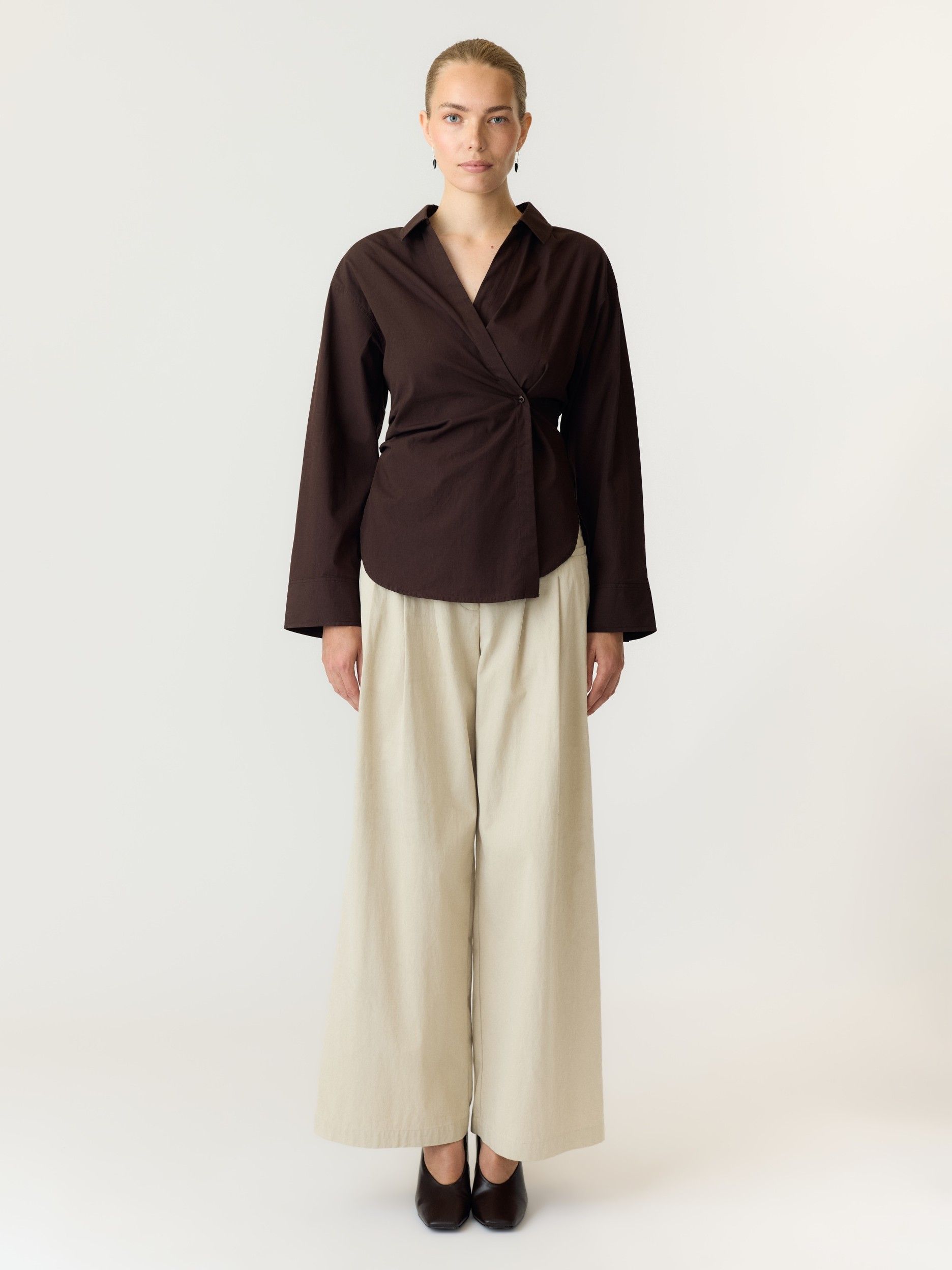 YAS - BLOUSE - Bruin