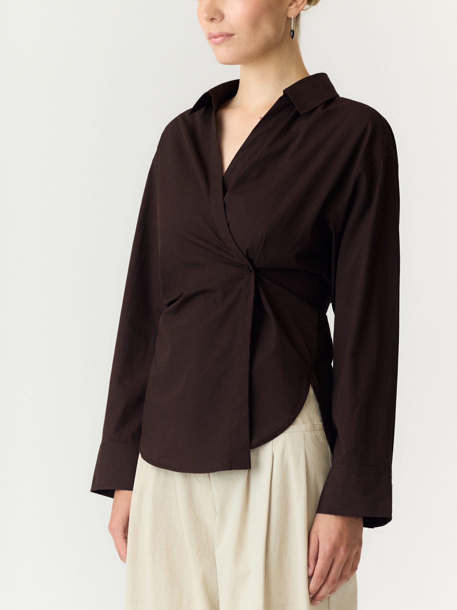 YAS - BLOUSE - Bruin